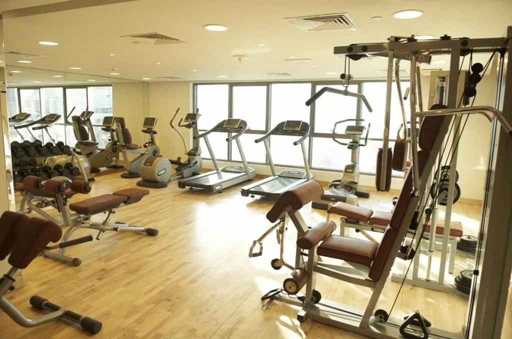 Fitness centre/facilities in Grand Bellevue Hotel Apartment Dubai