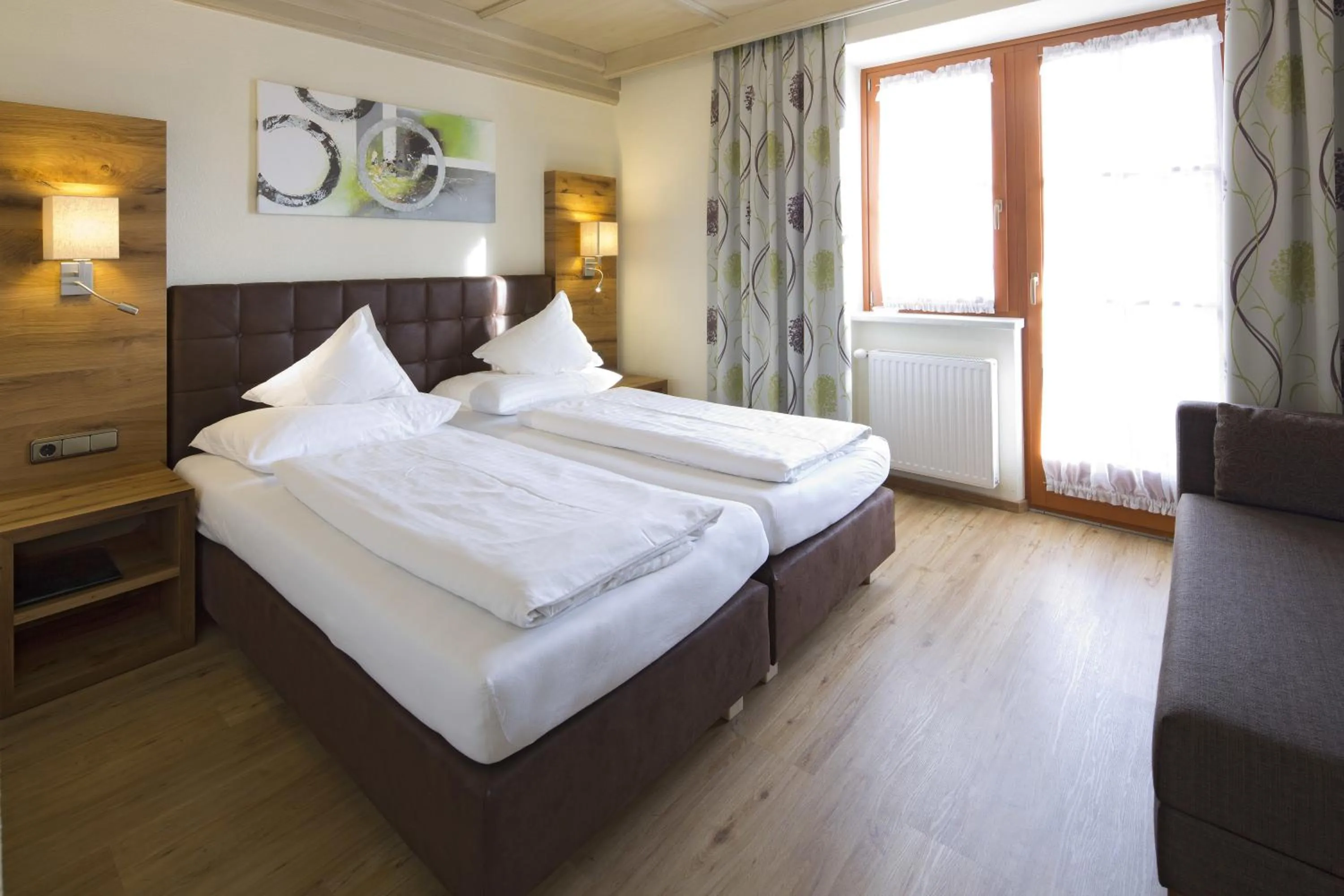 Bedroom, Bed in Hotel Gasthof Obermair