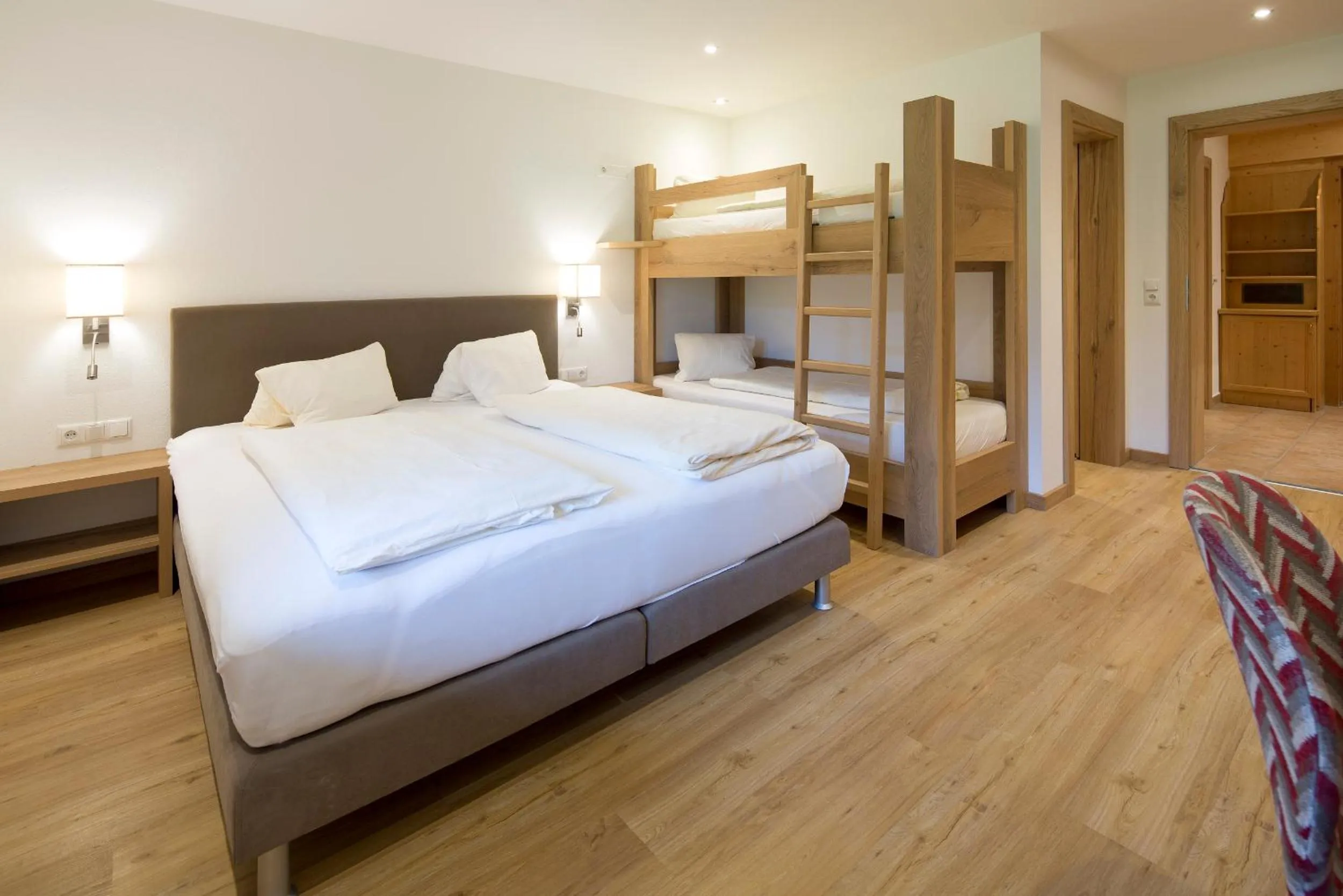 Photo of the whole room, Bed in Hotel Gasthof Obermair