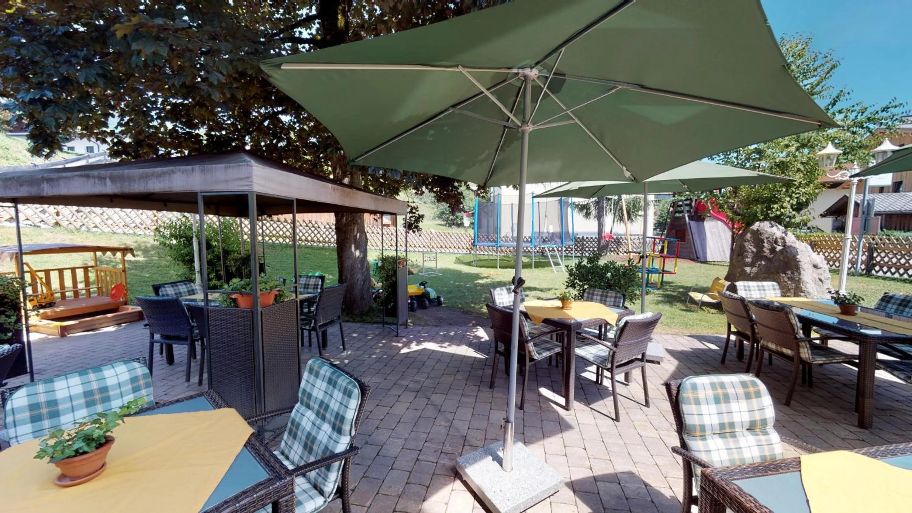 Children play ground in Hotel Gasthof Obermair