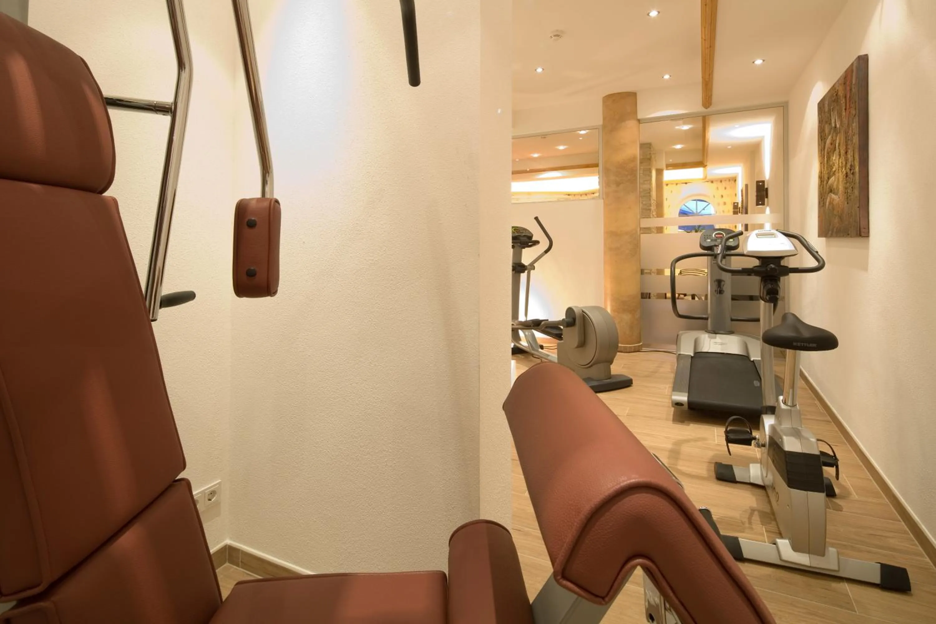Fitness centre/facilities in Hotel Gasthof Obermair