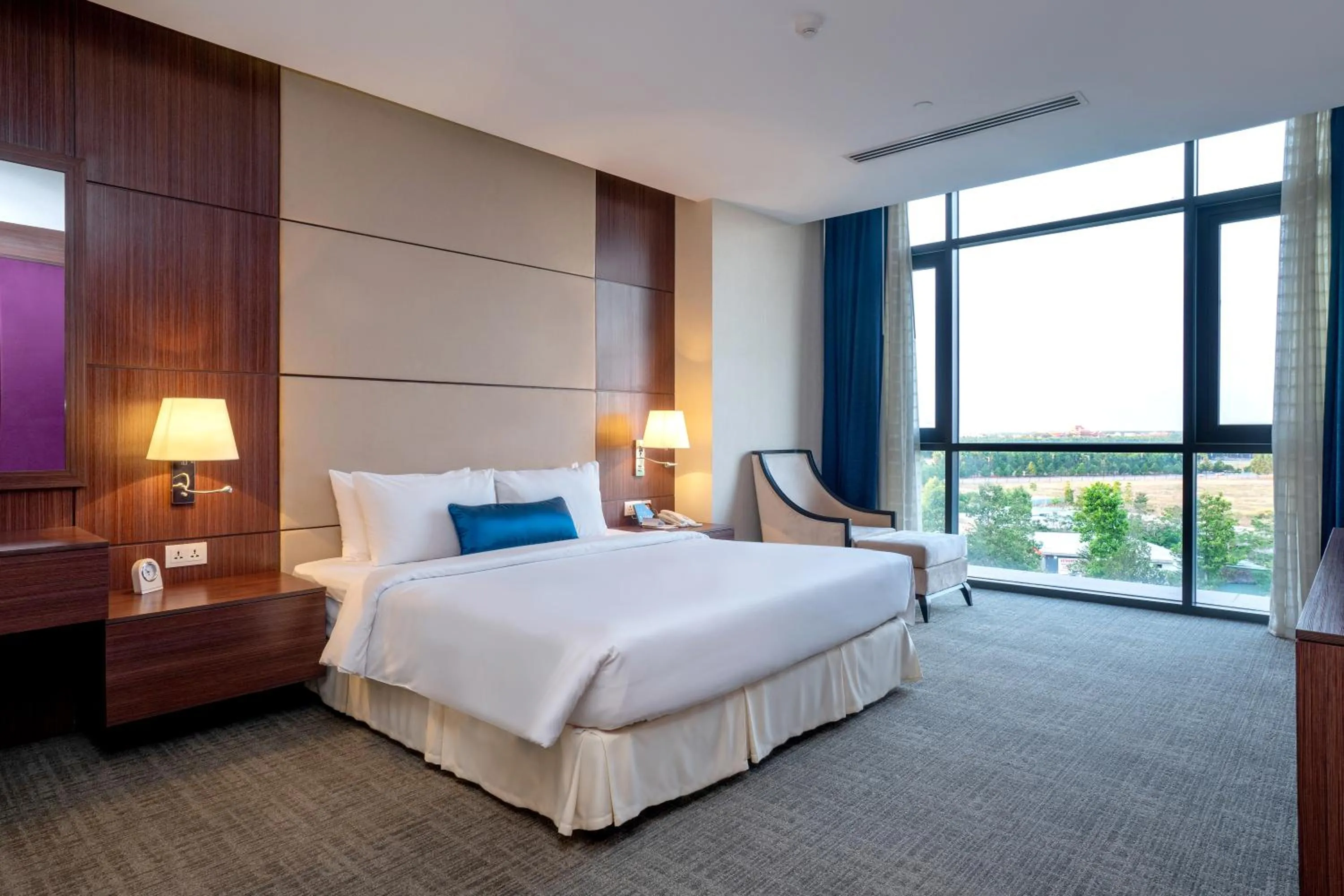 Bed in Becamex Hotel New City