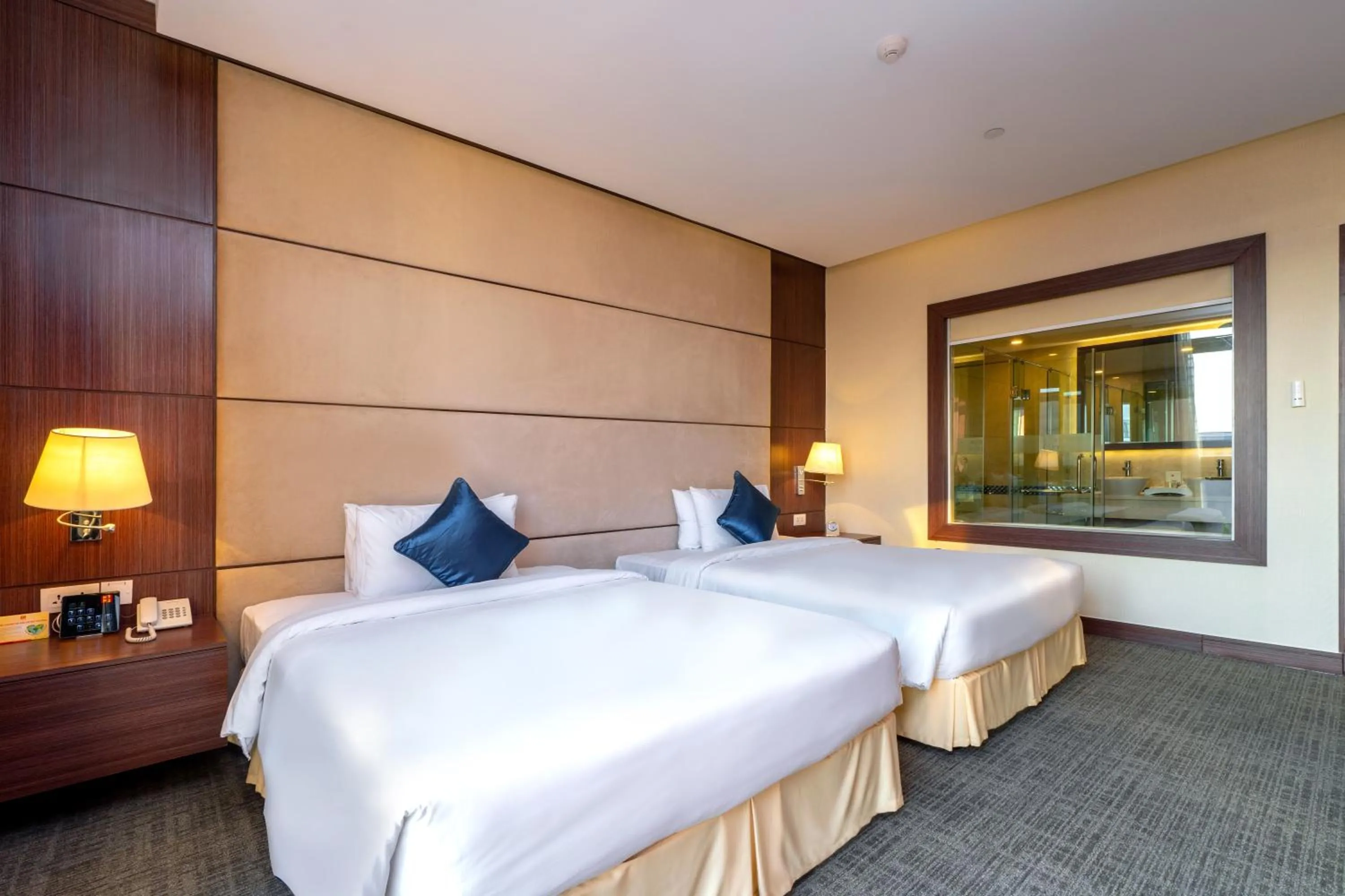 Bed in Becamex Hotel New City