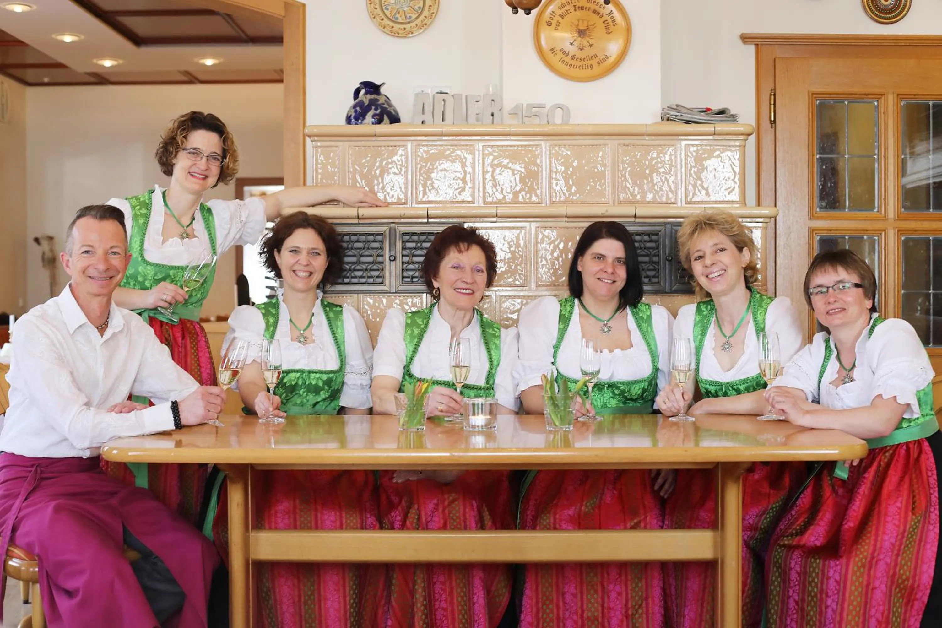 Staff in Hotel-Restaurant Gasthof Adler