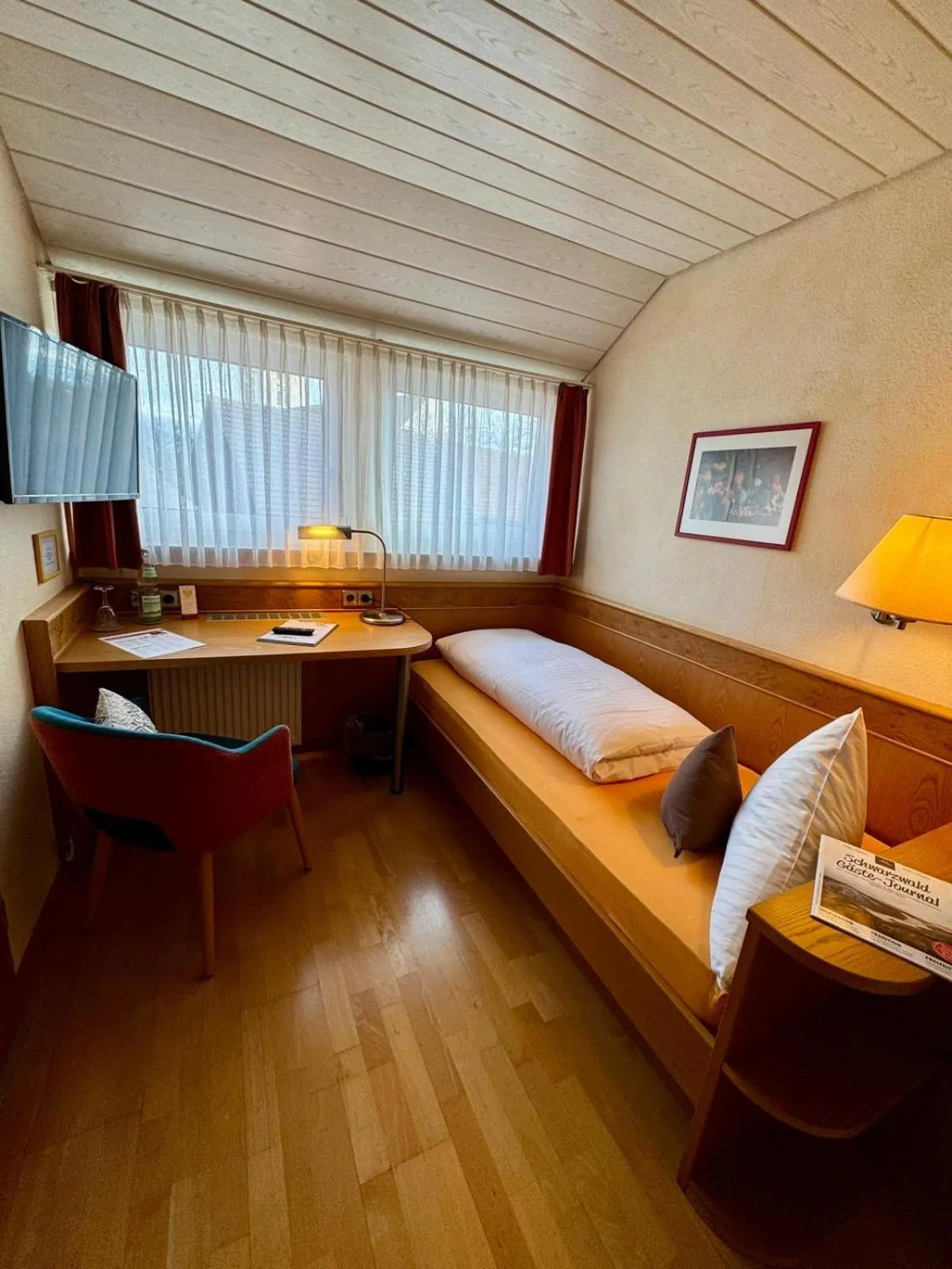 Bedroom, Bed in Hotel-Restaurant Gasthof Adler