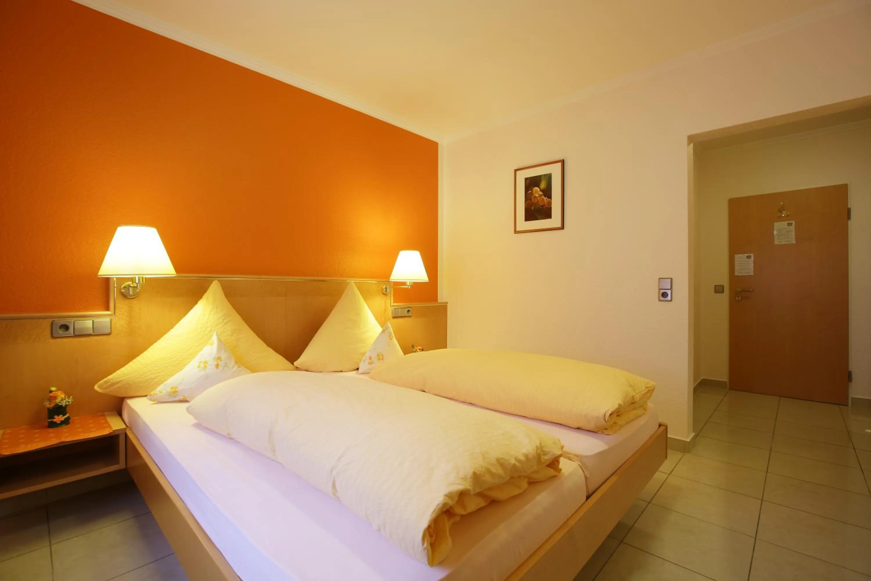 Bed in Hotel-Restaurant Gasthof Adler