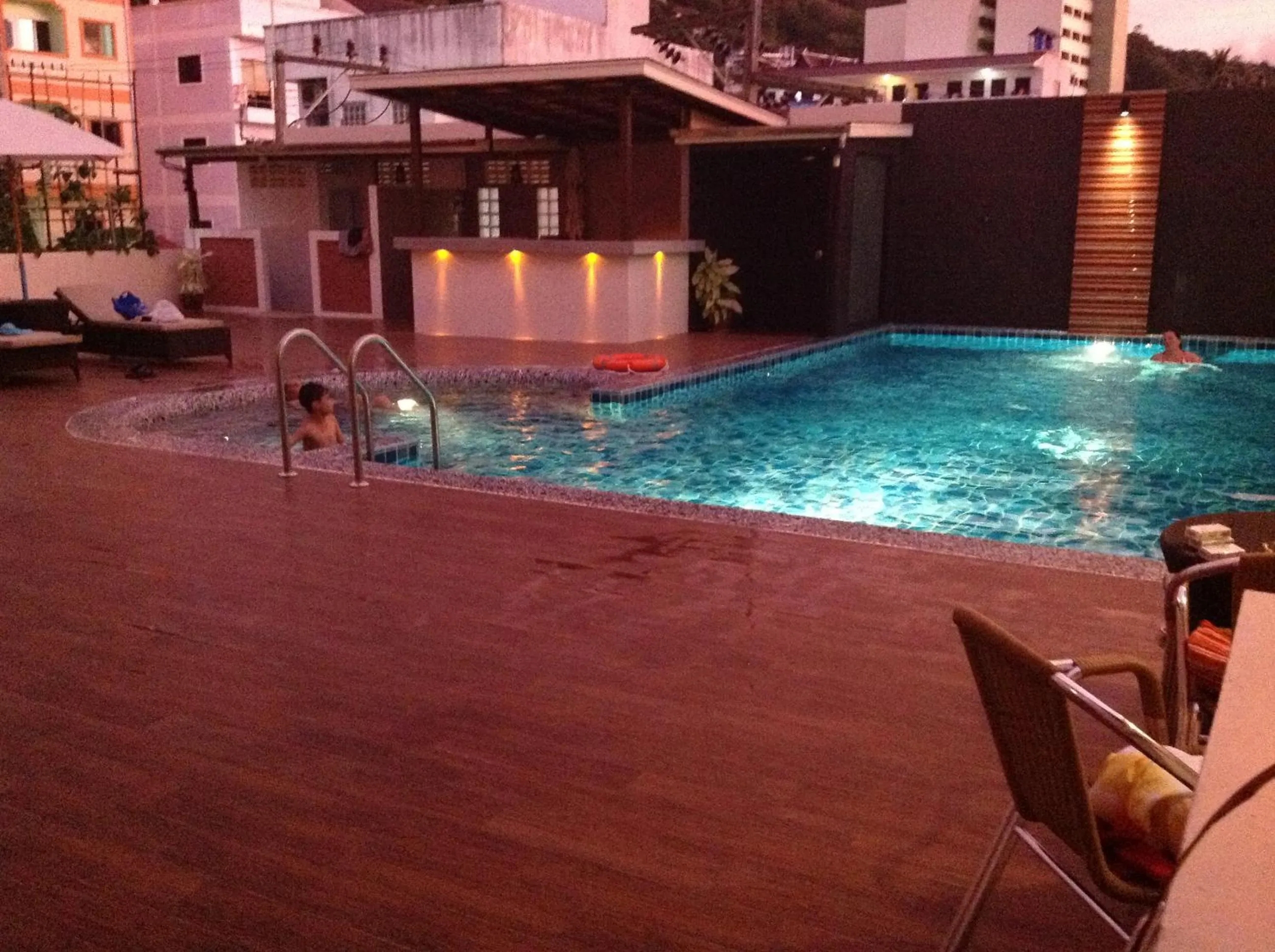 Swimming pool in Baan Petcharat