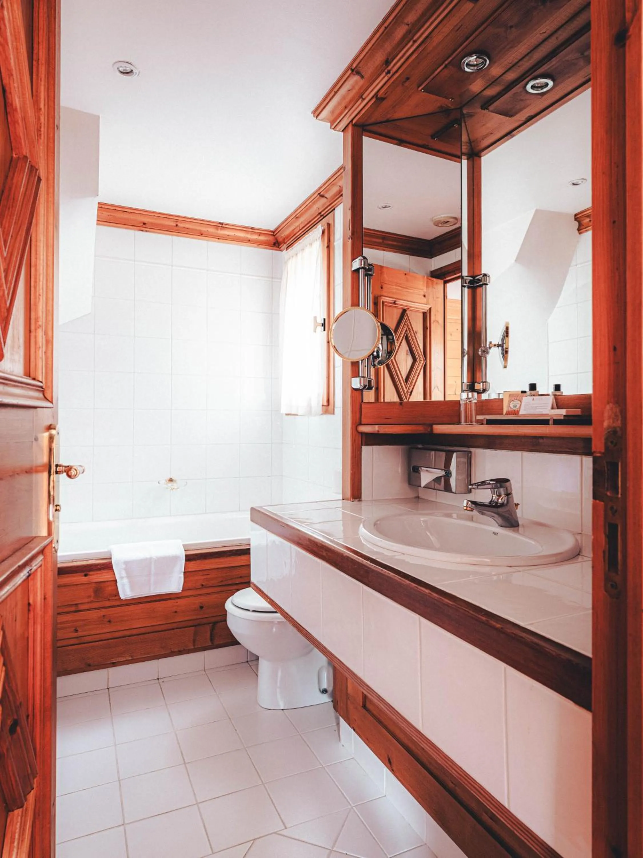 Bathroom in Hotel Mont Vallon