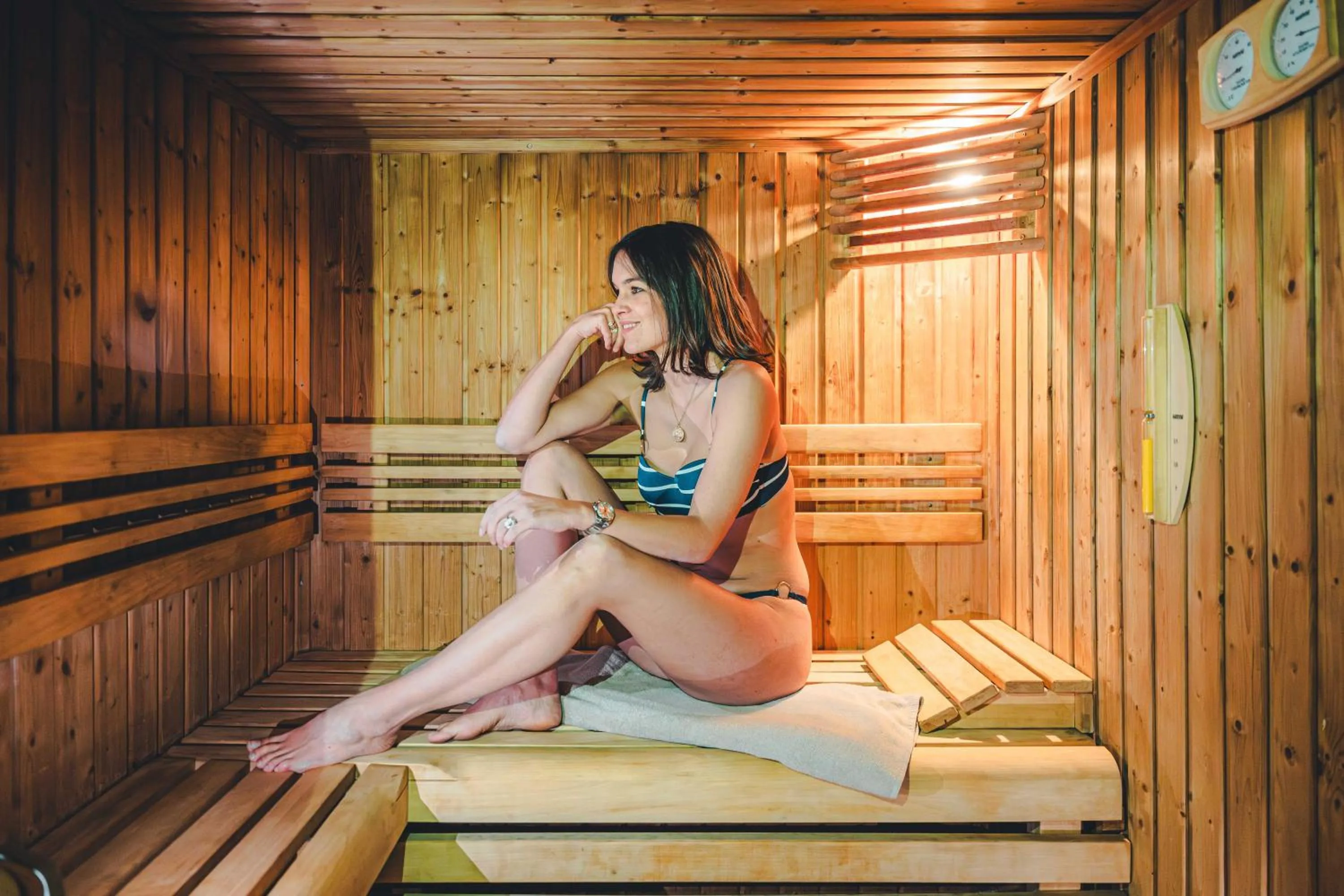 Sauna in Hotel Mont Vallon
