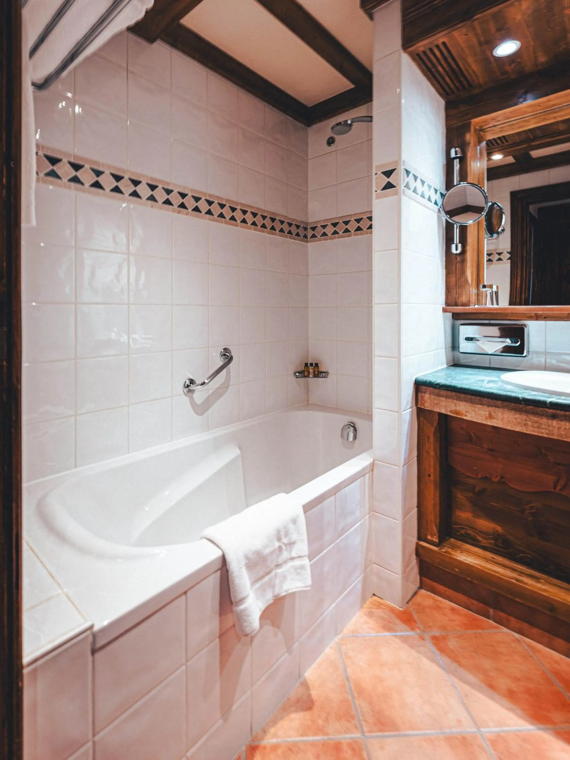 Bathroom in Hotel Mont Vallon