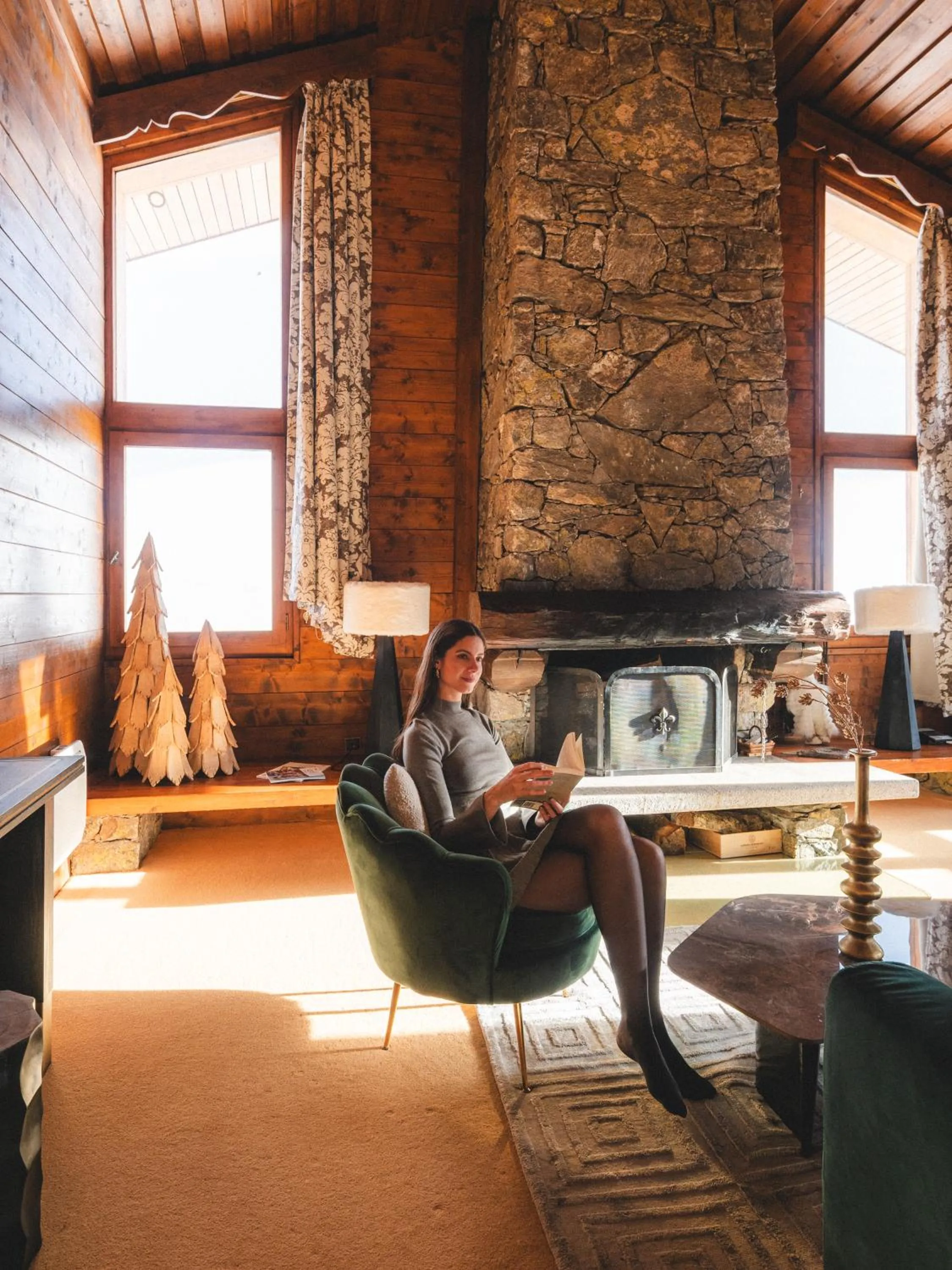Living room in Hotel Mont Vallon