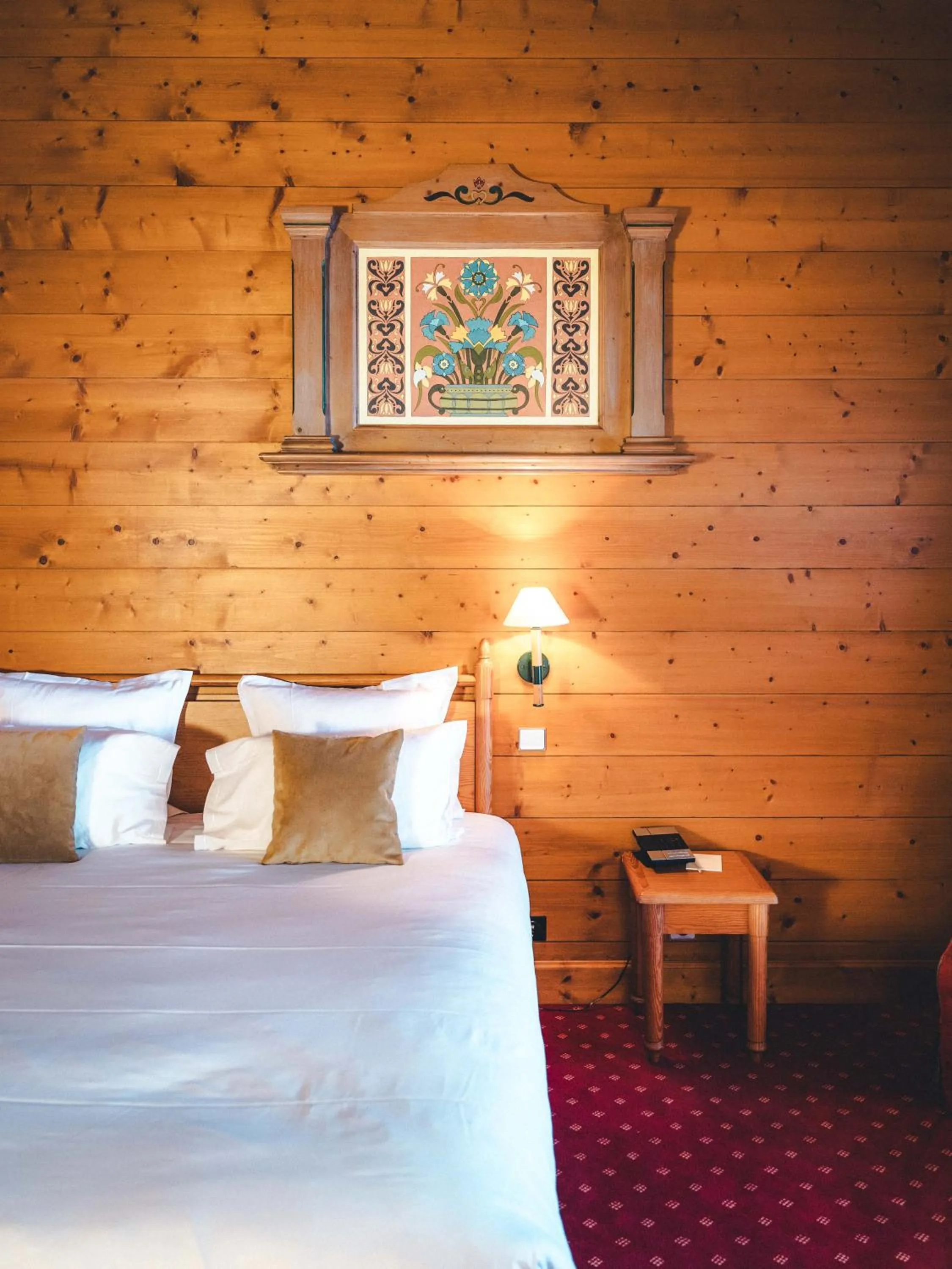 Bed in Hotel Mont Vallon