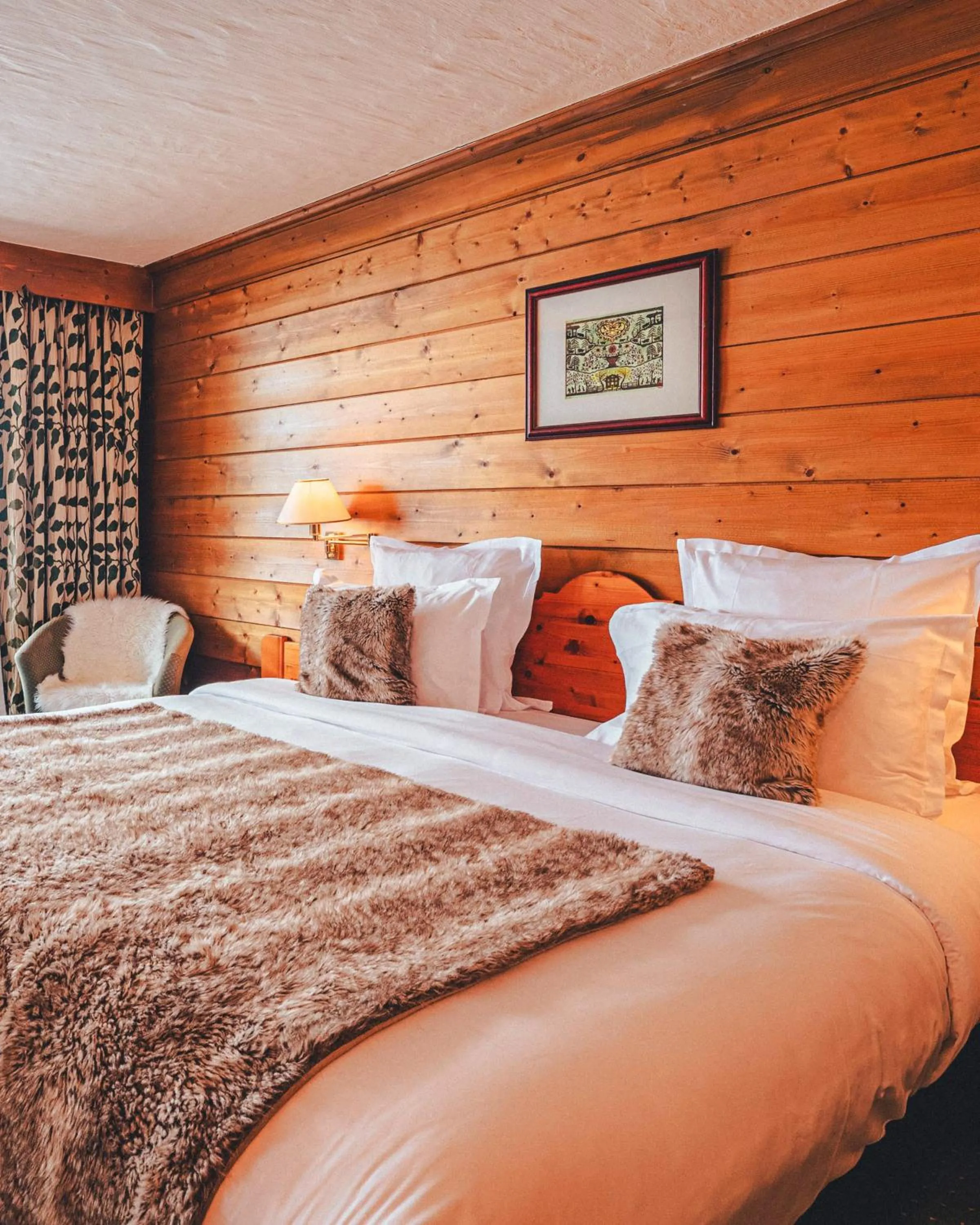 Bed in Hotel Mont Vallon