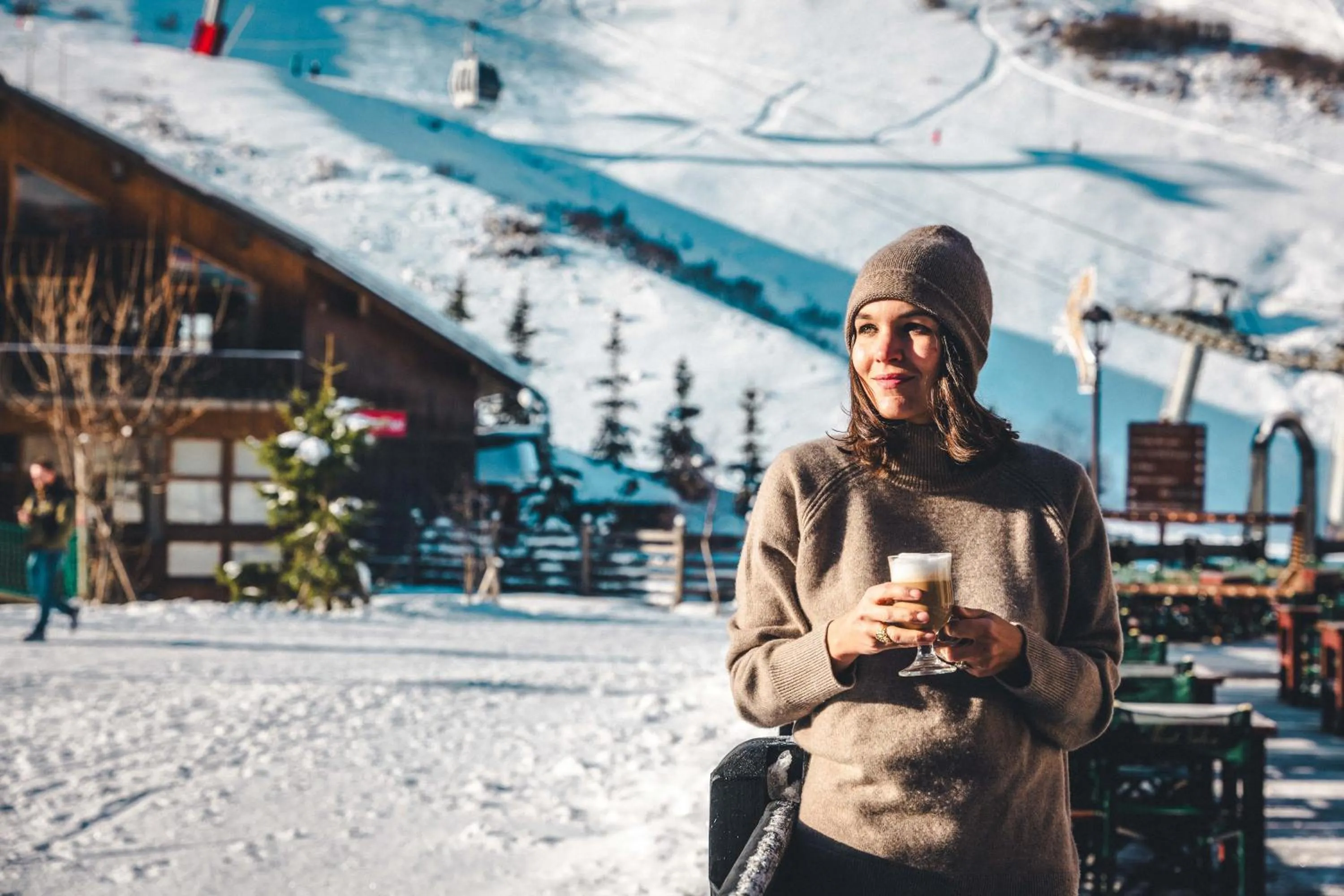 Patio in Hotel Mont Vallon