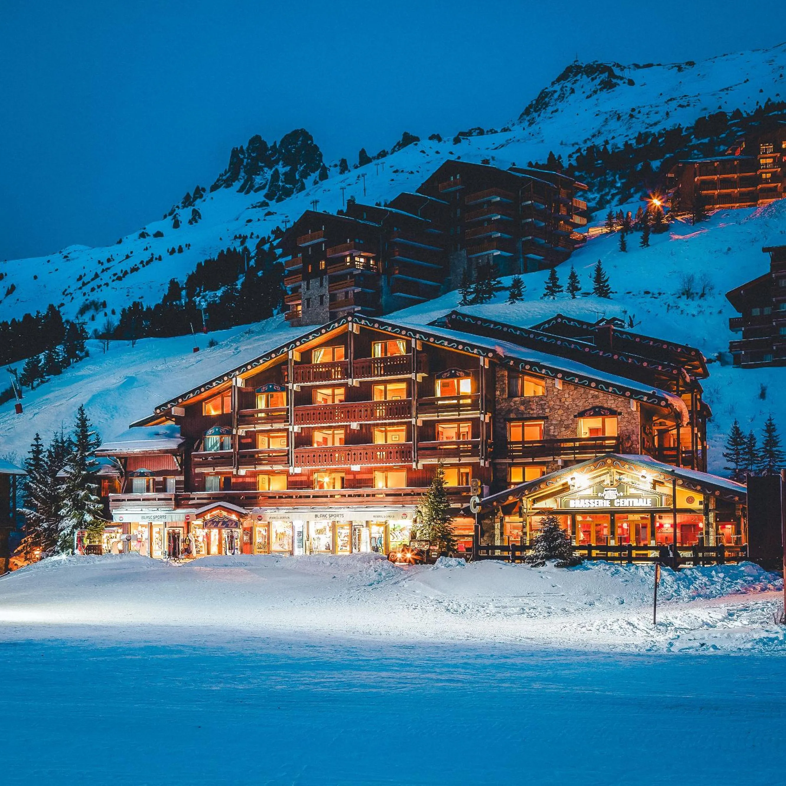 Property building in Hotel Mont Vallon