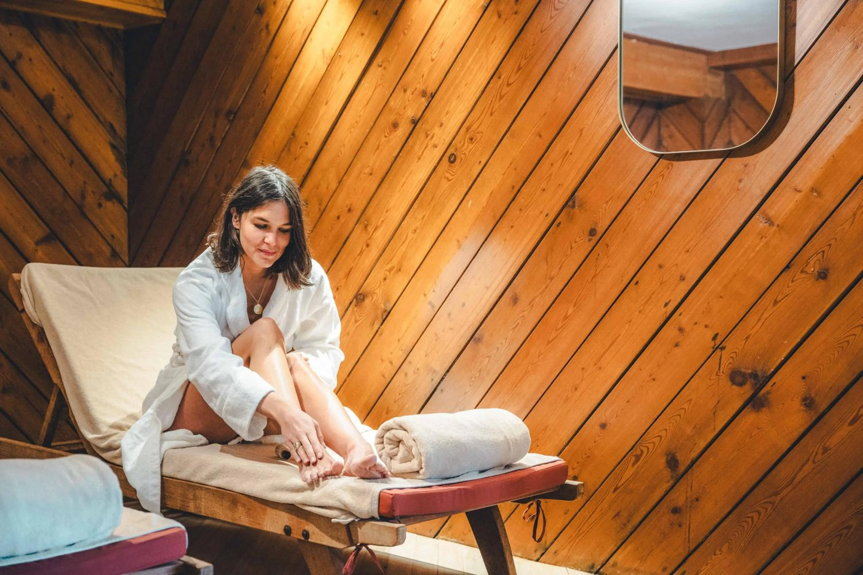 Spa and wellness centre/facilities in Hotel Mont Vallon