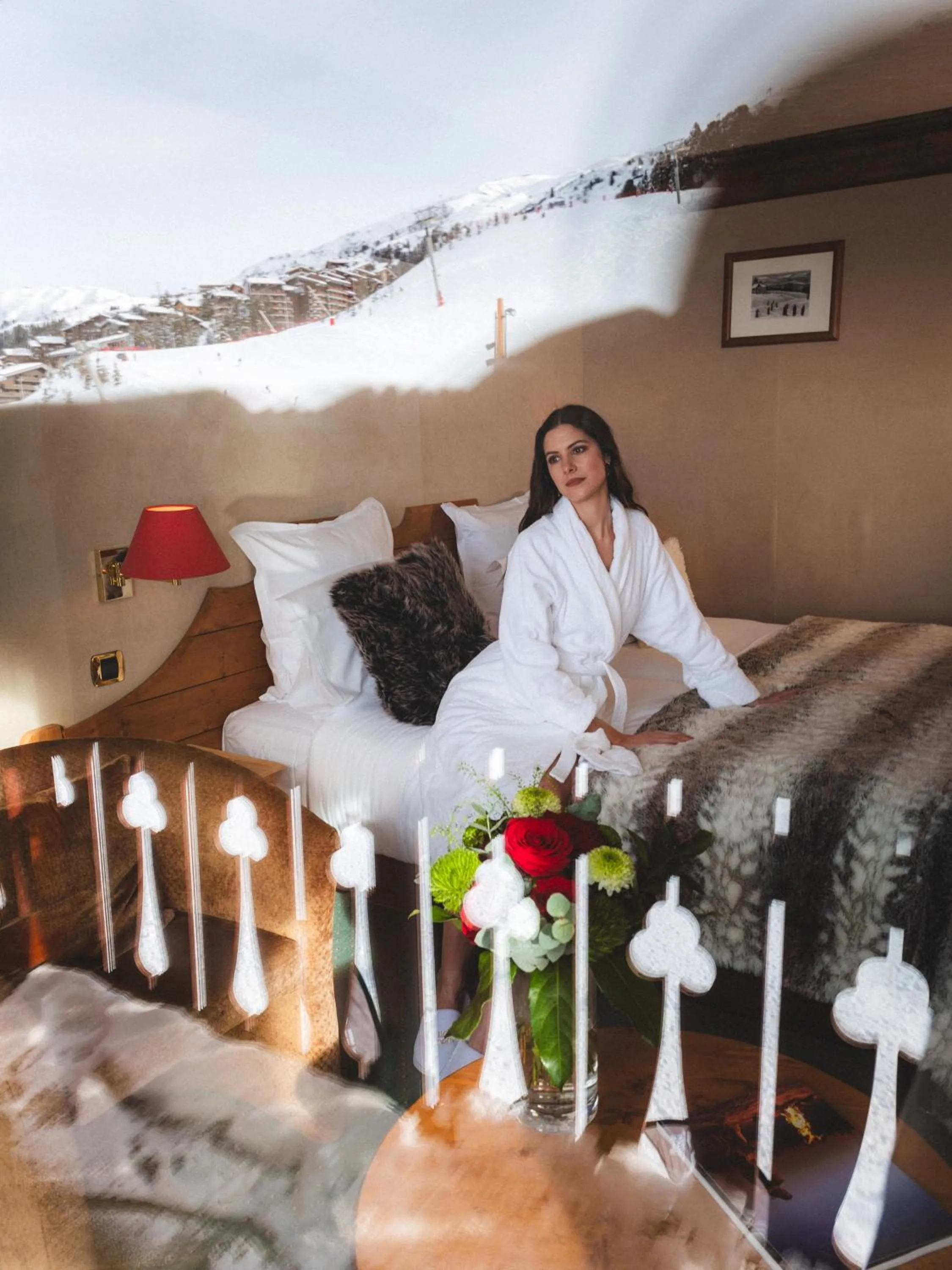 Bedroom, Bed in Hotel Mont Vallon
