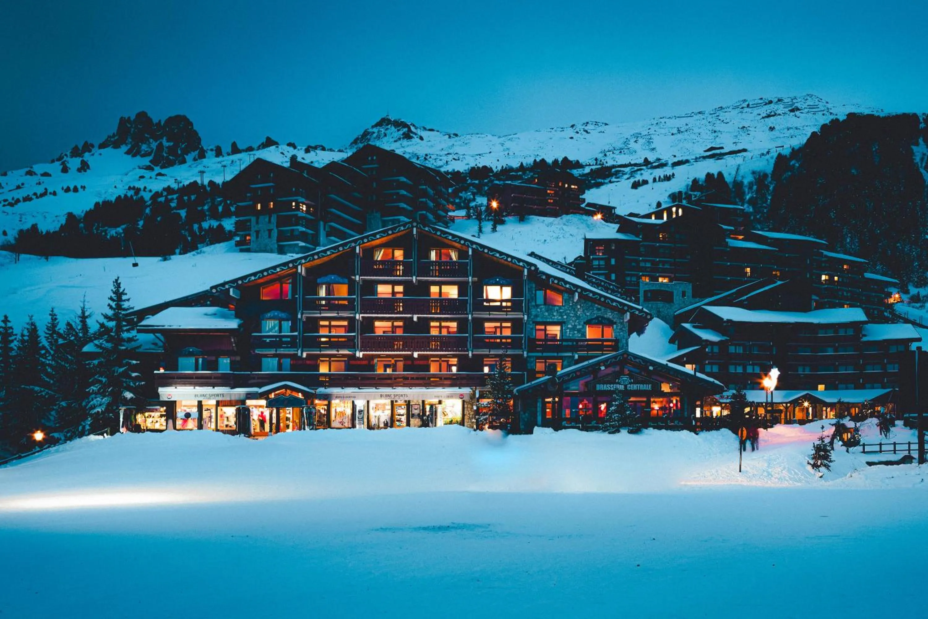 Property building in Hotel Mont Vallon