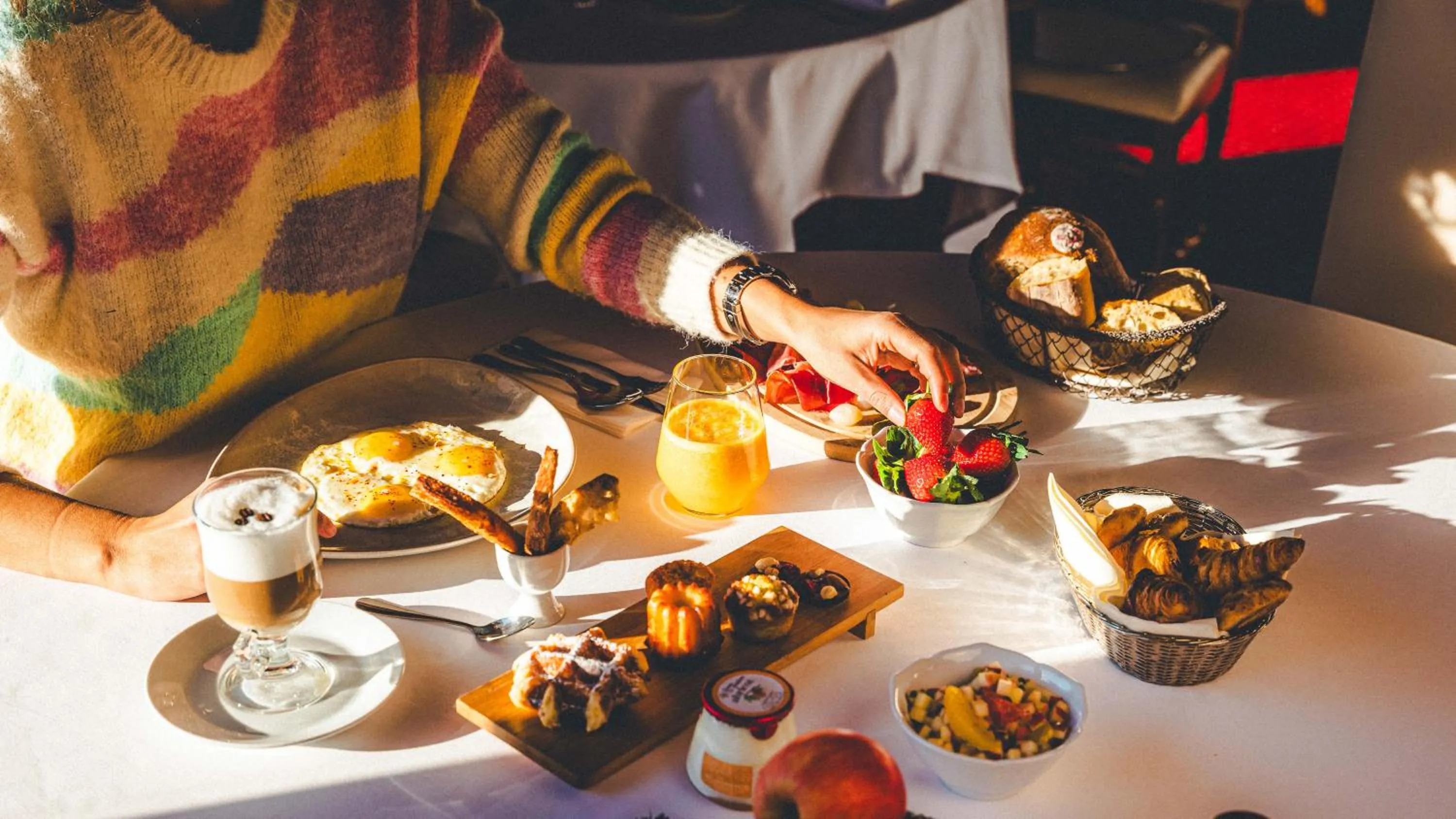 Food and drinks in Hotel Mont Vallon