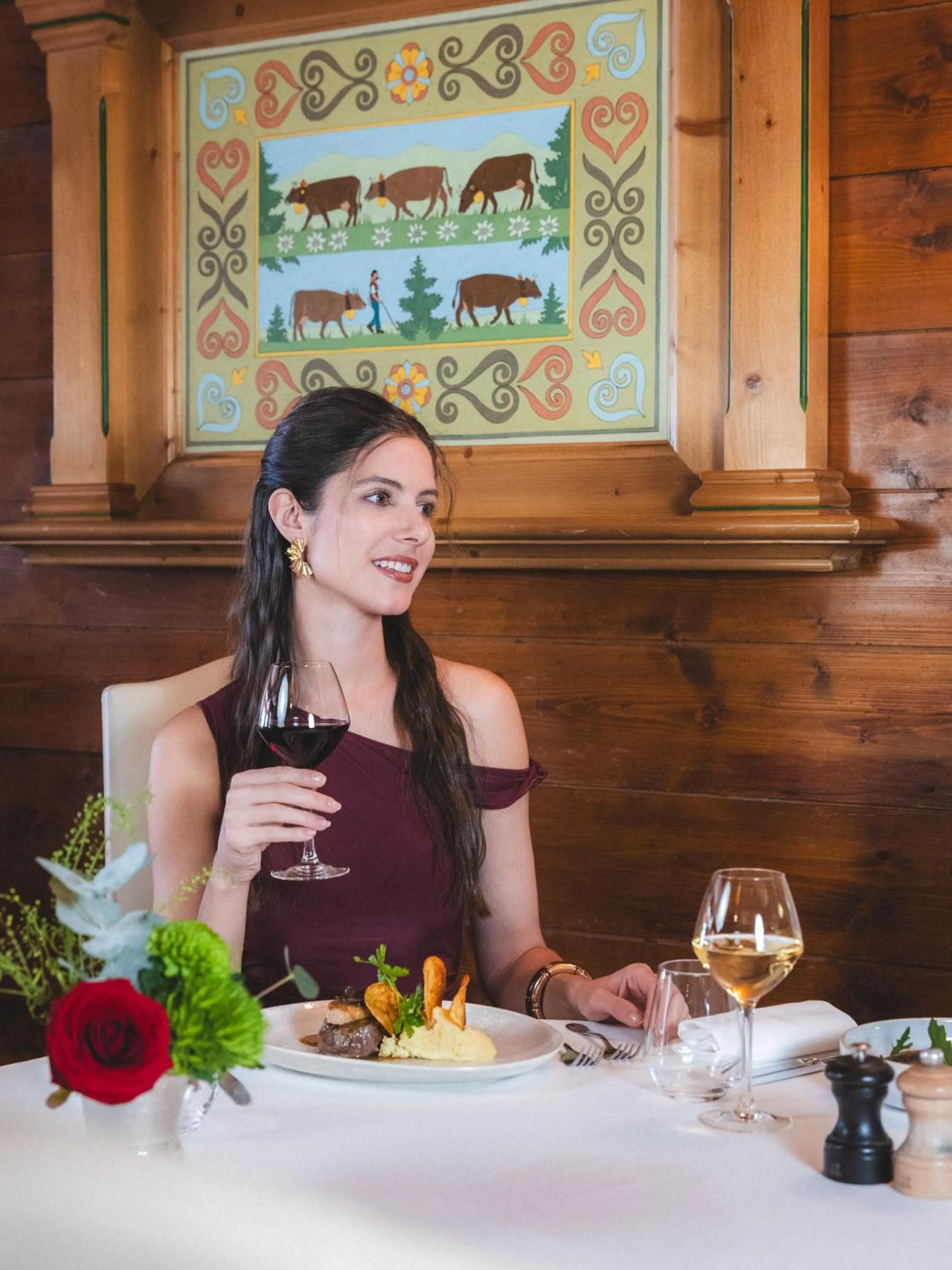 Restaurant/places to eat in Hotel Mont Vallon