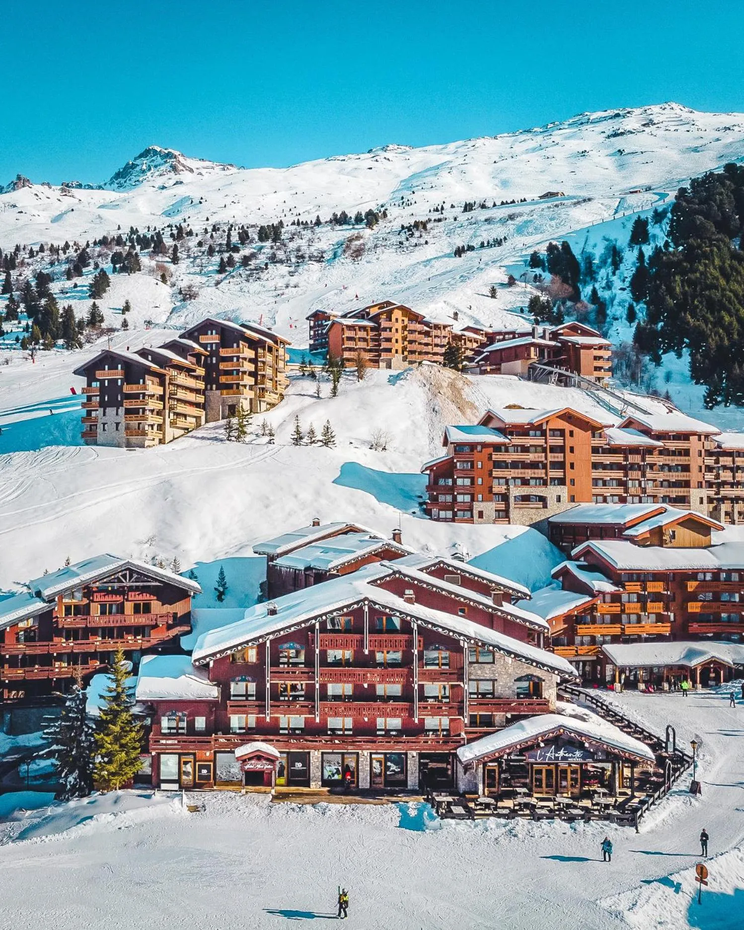 Property building in Hotel Mont Vallon