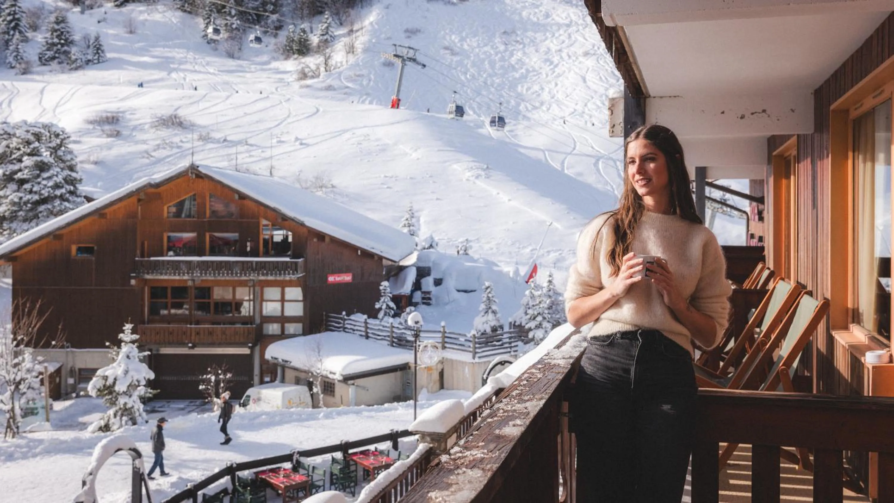 Mountain view in Hotel Mont Vallon