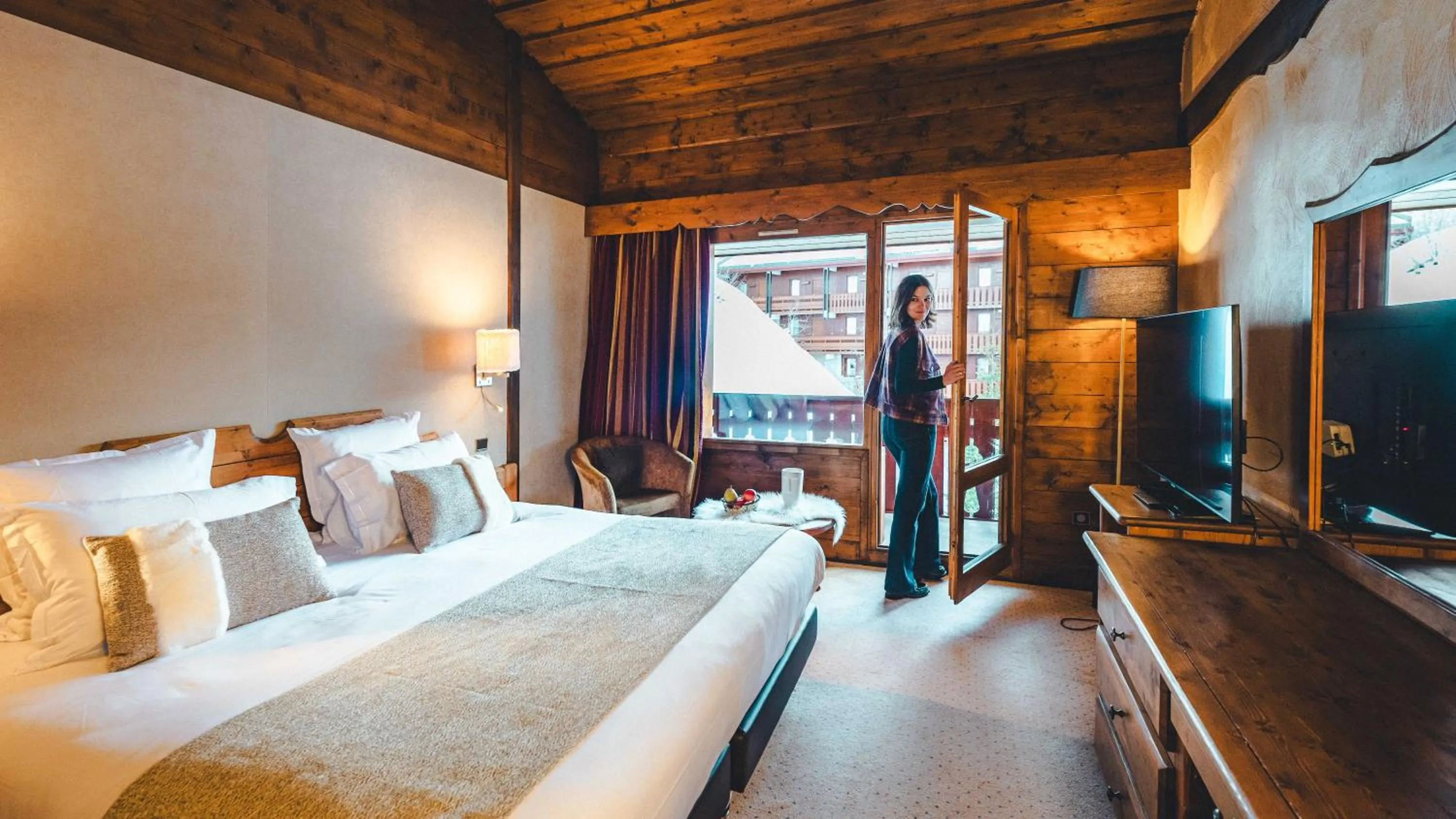 Bed in Hotel Mont Vallon