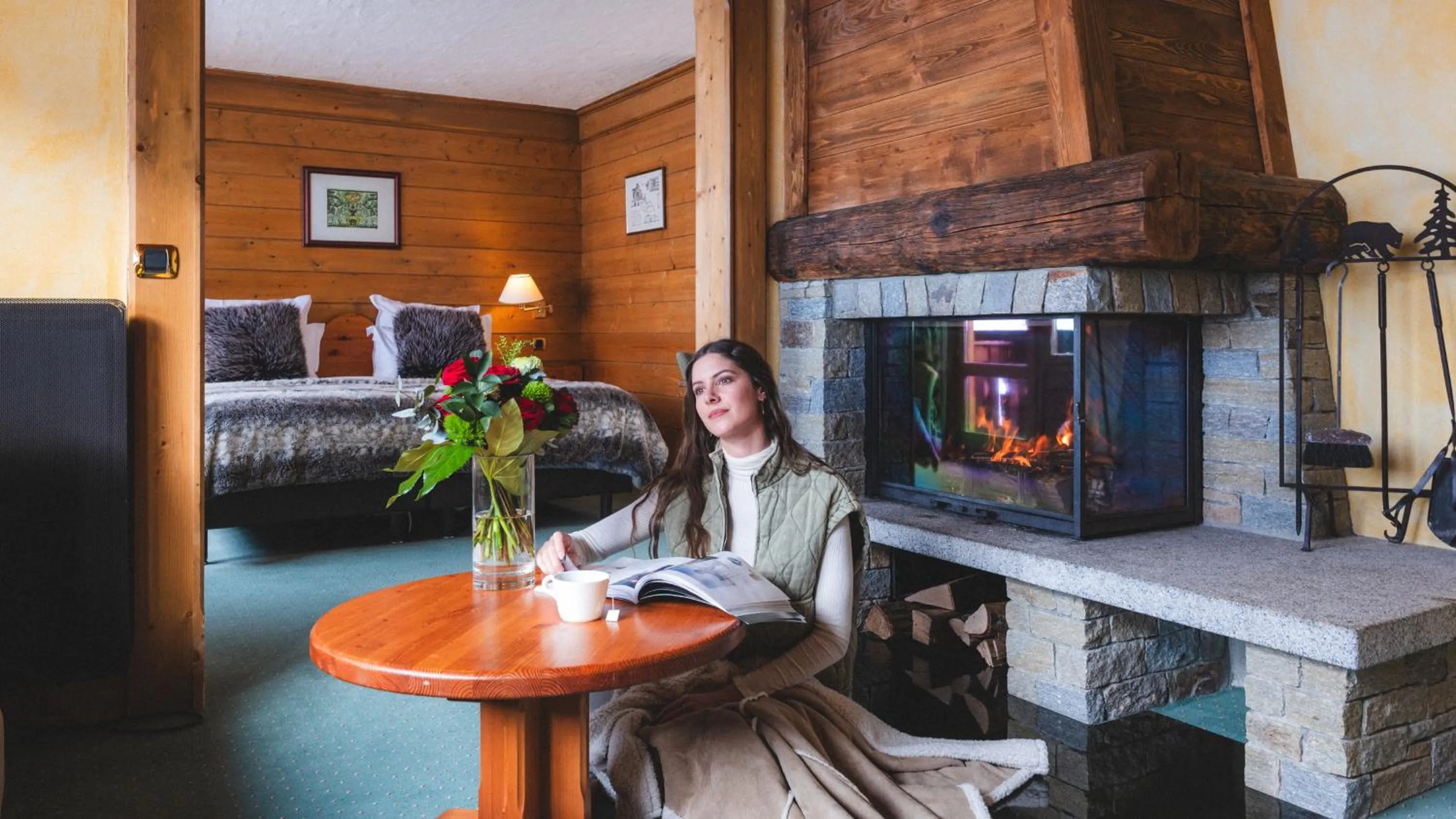 Bedroom, Bed in Hotel Mont Vallon