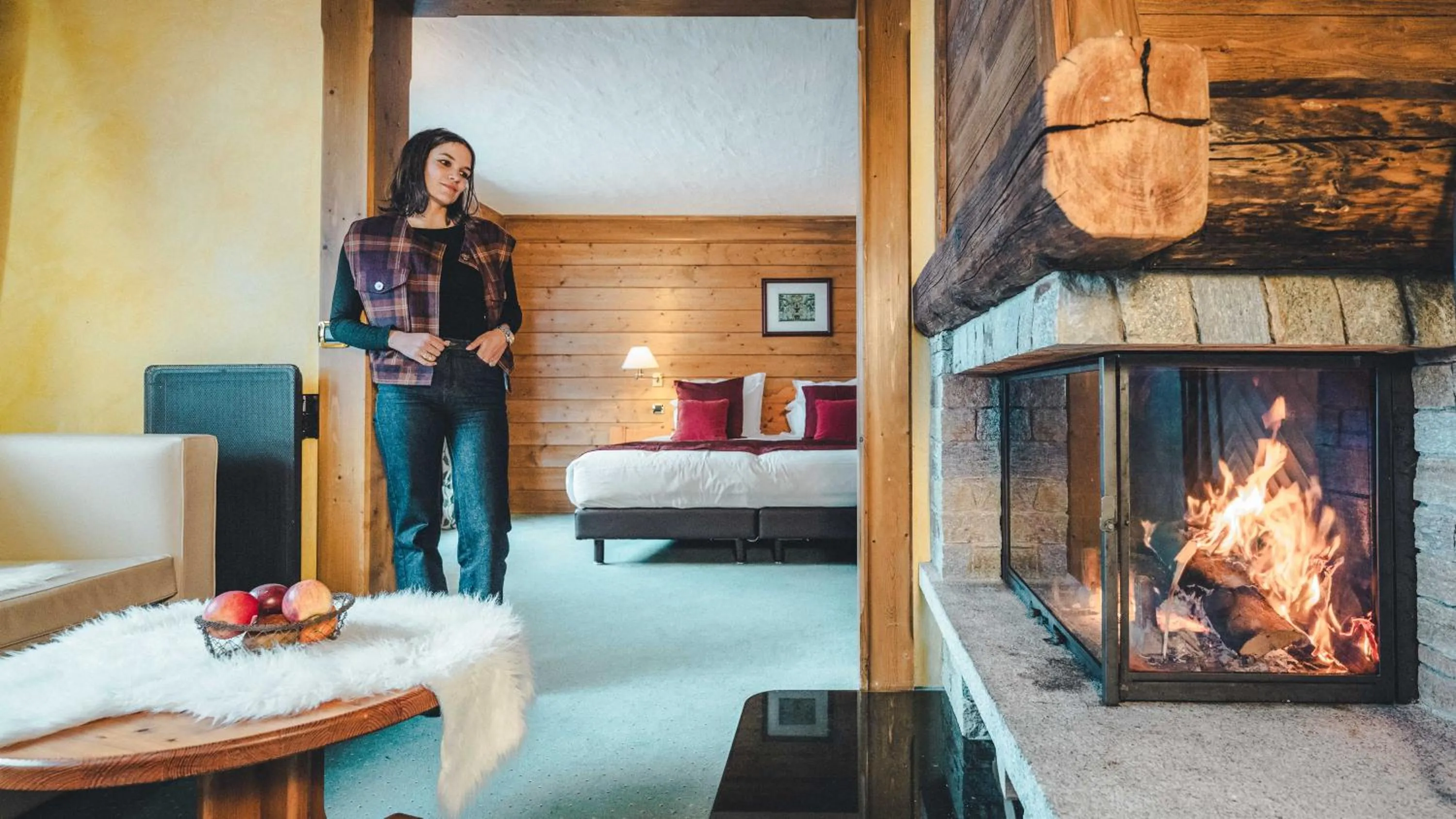 Living room in Hotel Mont Vallon