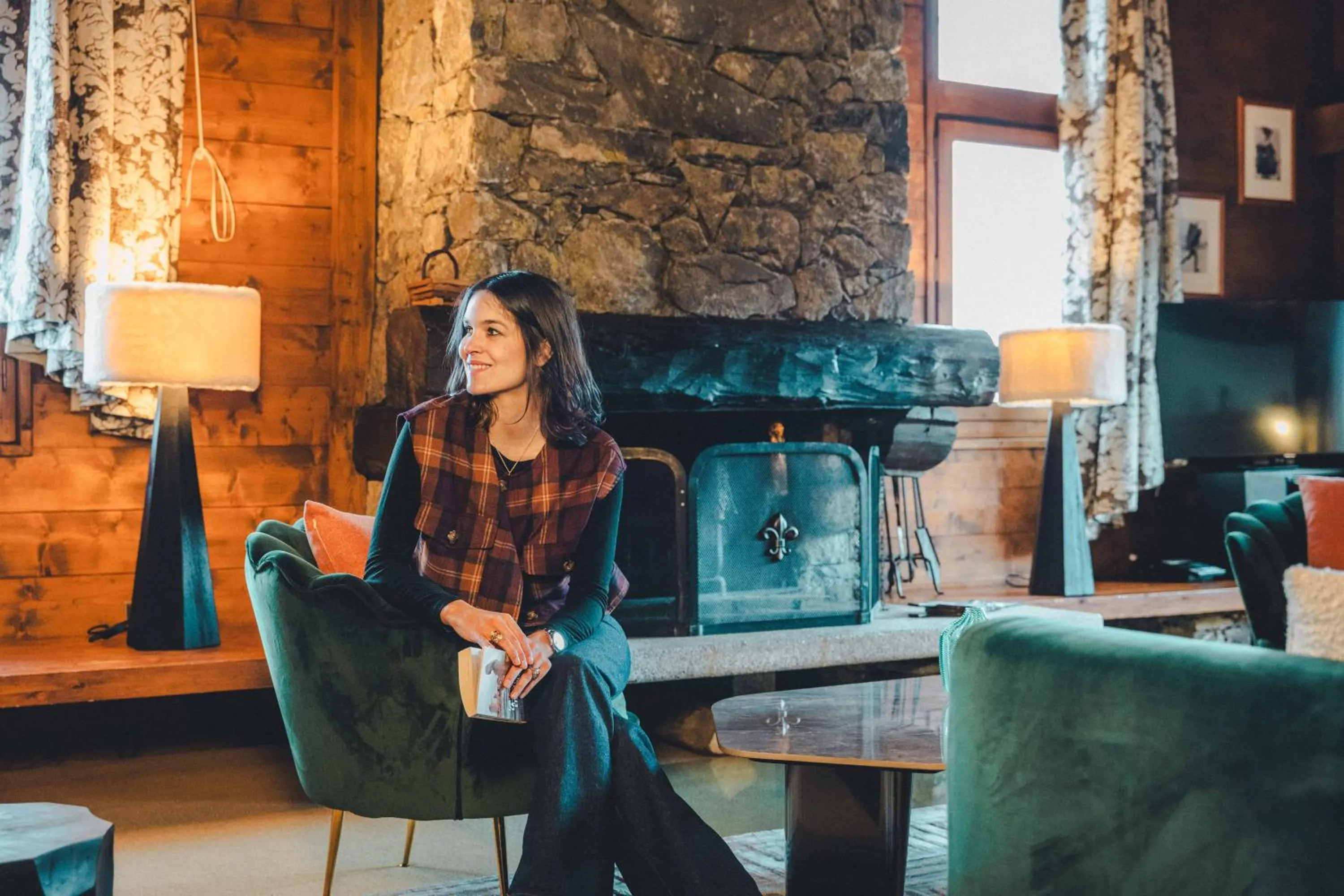 Living room in Hotel Mont Vallon
