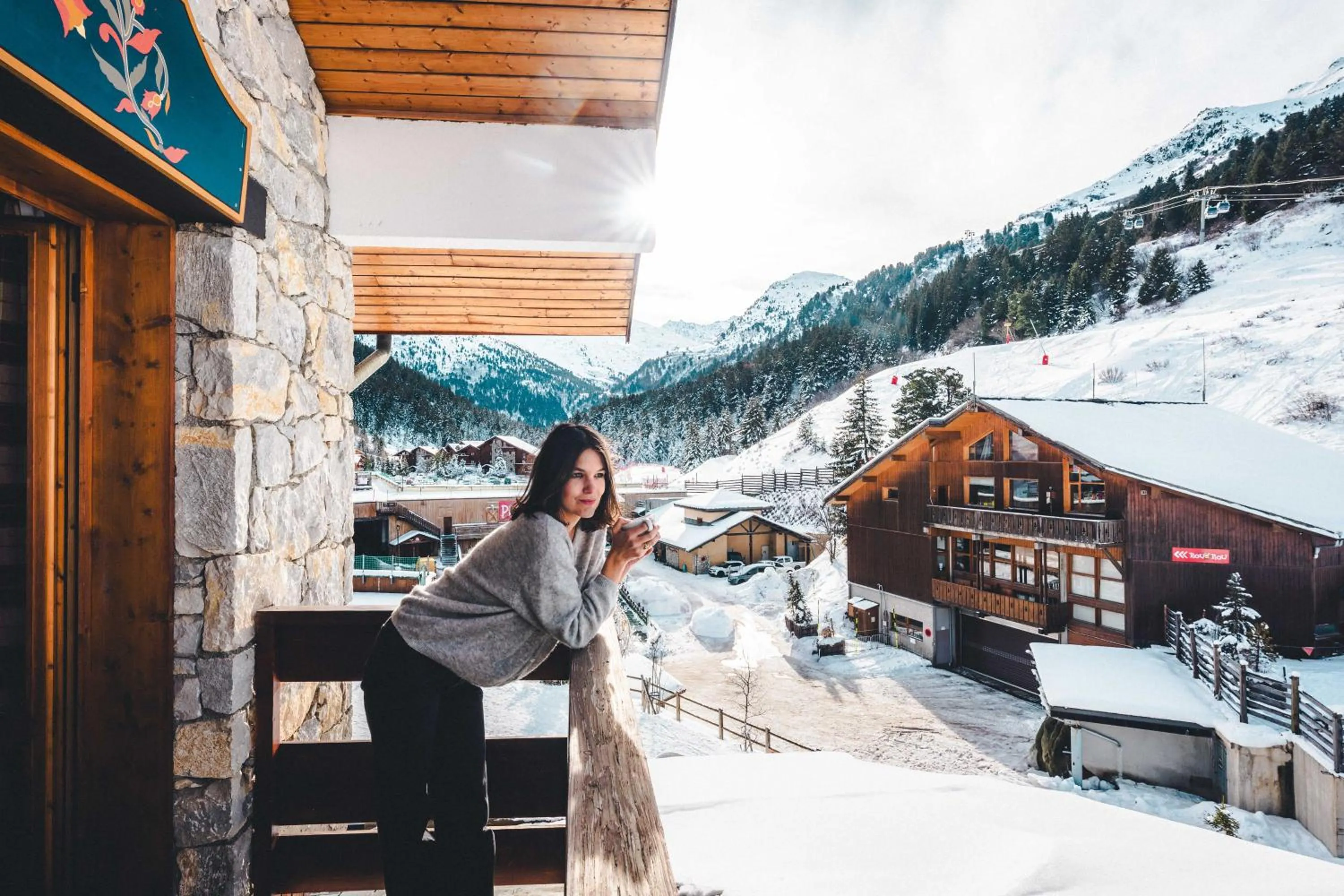 Balcony/Terrace in Hotel Mont Vallon