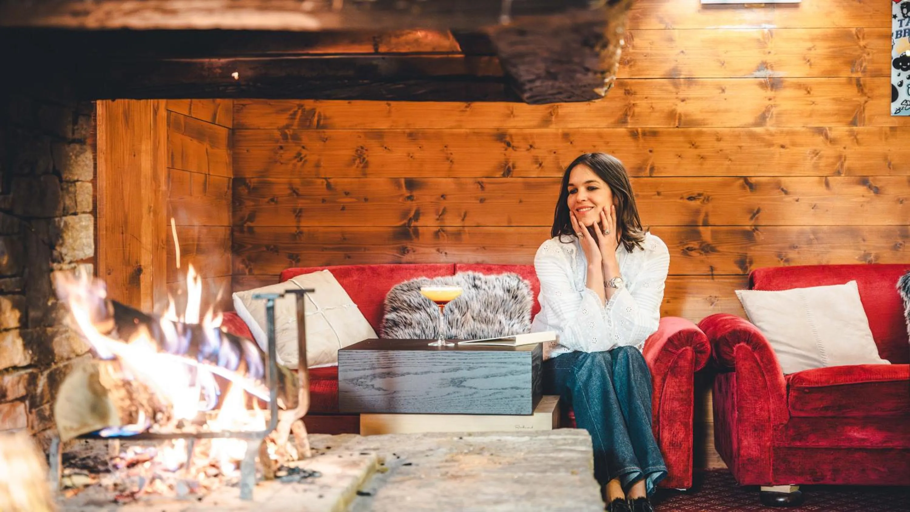 Living room in Hotel Mont Vallon
