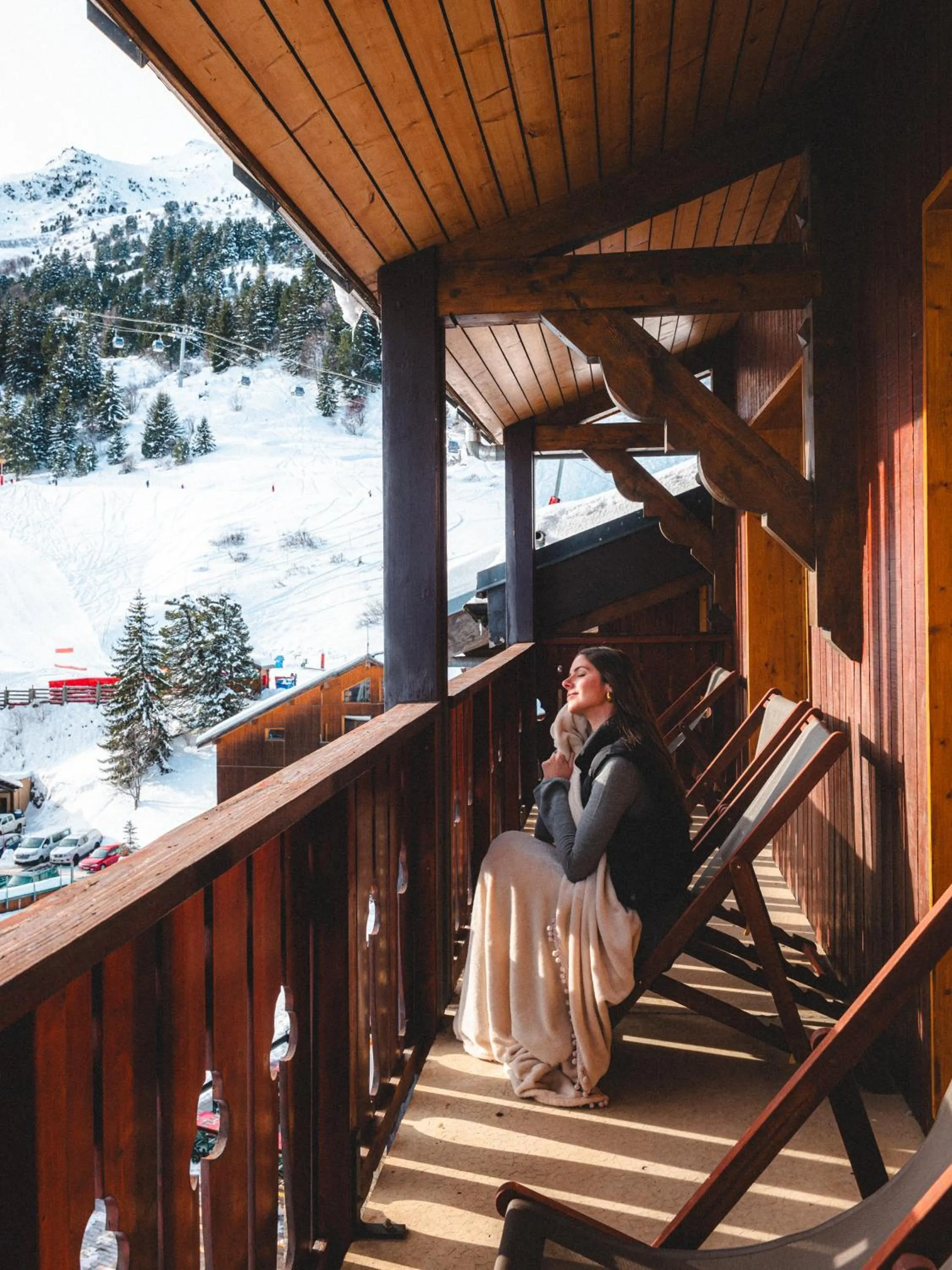 Balcony/Terrace in Hotel Mont Vallon
