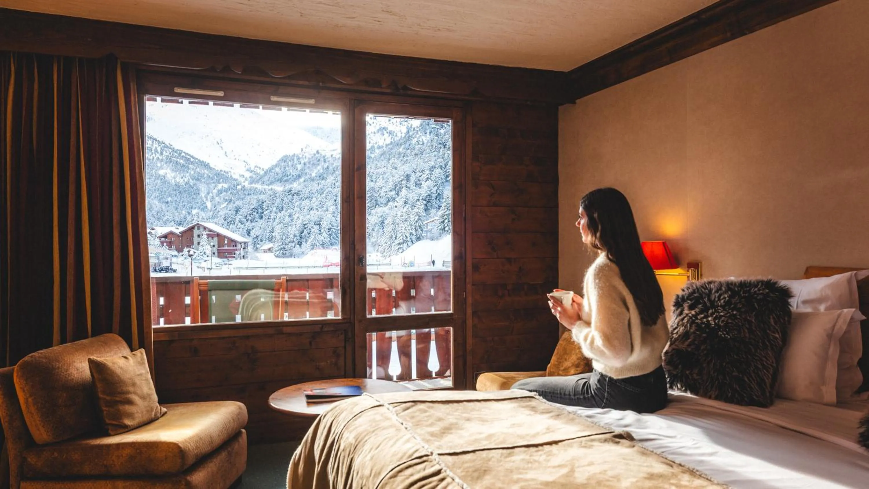 Mountain view in Hotel Mont Vallon