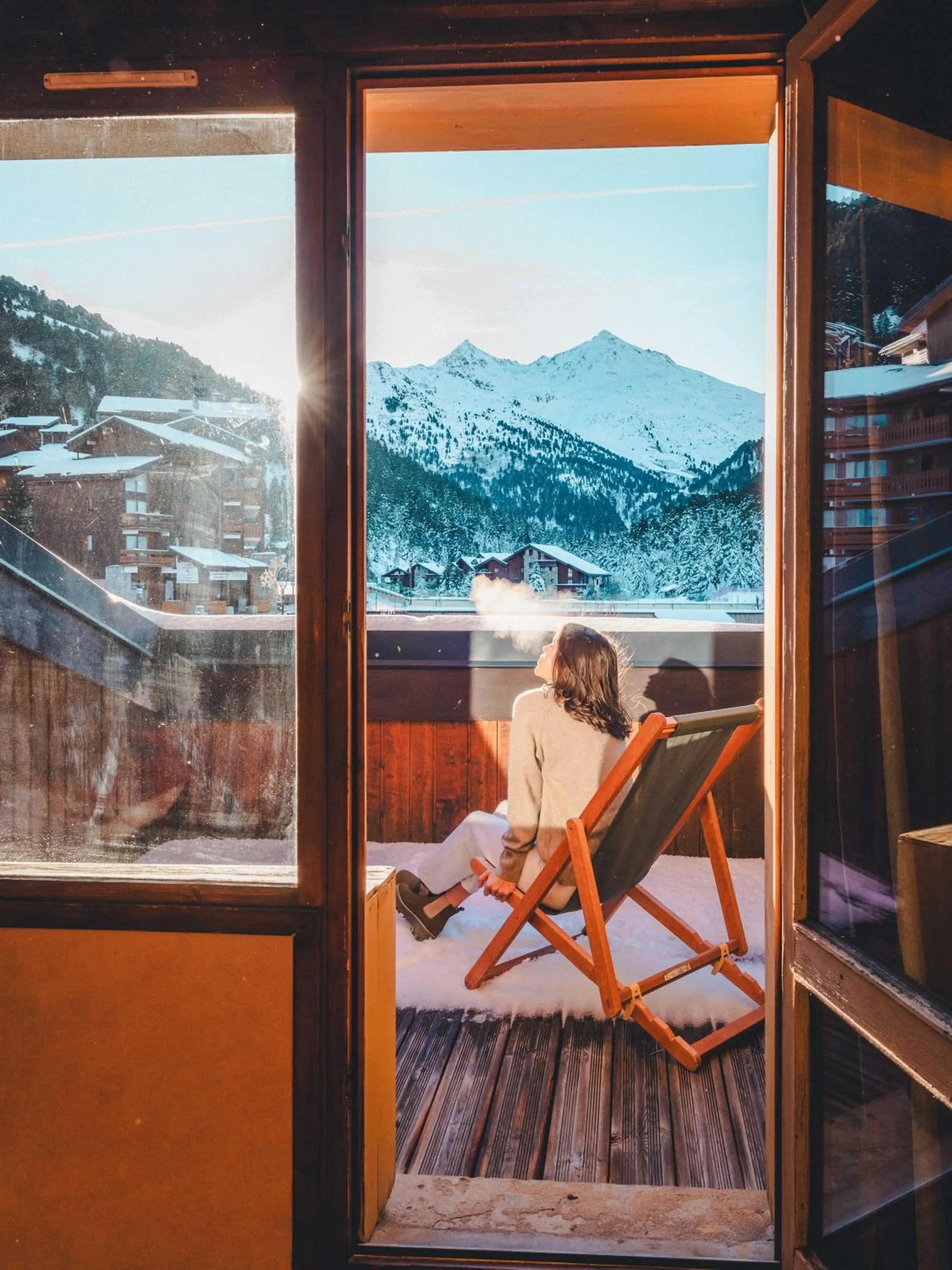 Balcony/Terrace in Hotel Mont Vallon