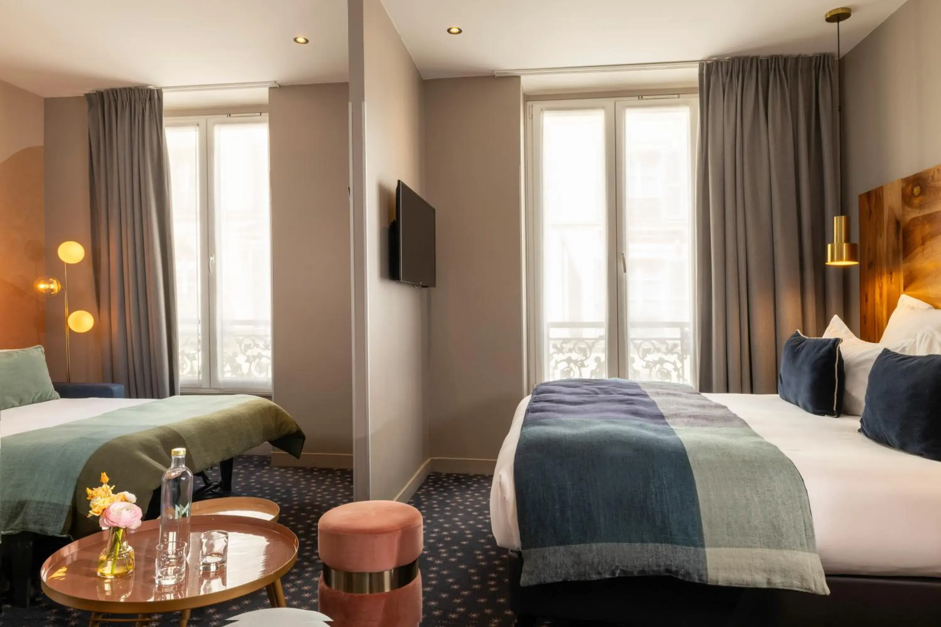 Bed in Hôtel Maxim Folies Bed in Hôtel Maxim Folies