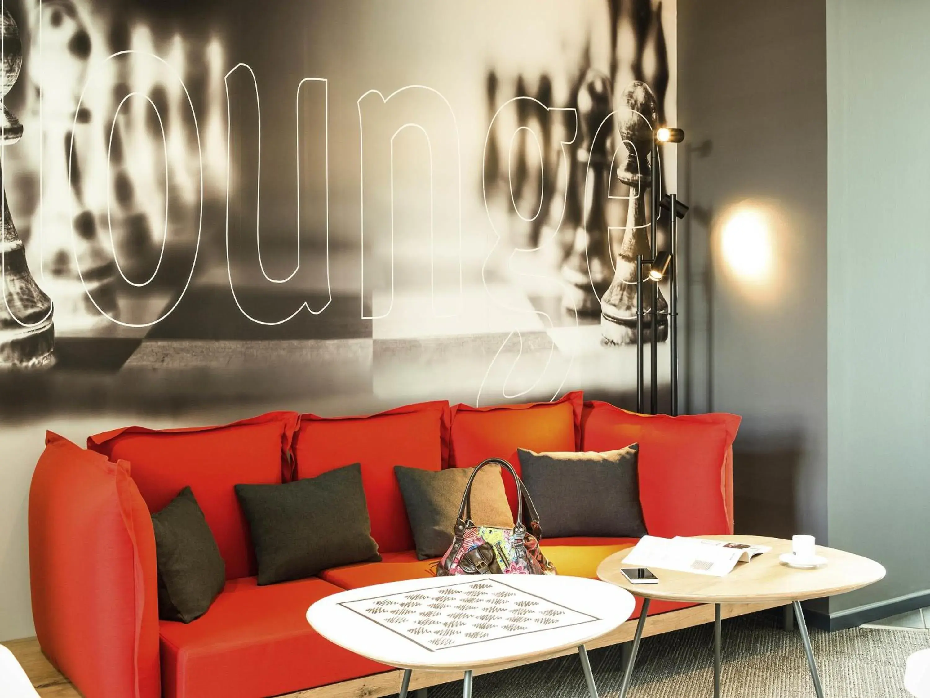 Lounge or bar in Ibis Orly Chevilly Tram 7 Lounge or bar in Ibis Orly Chevilly Tram 7