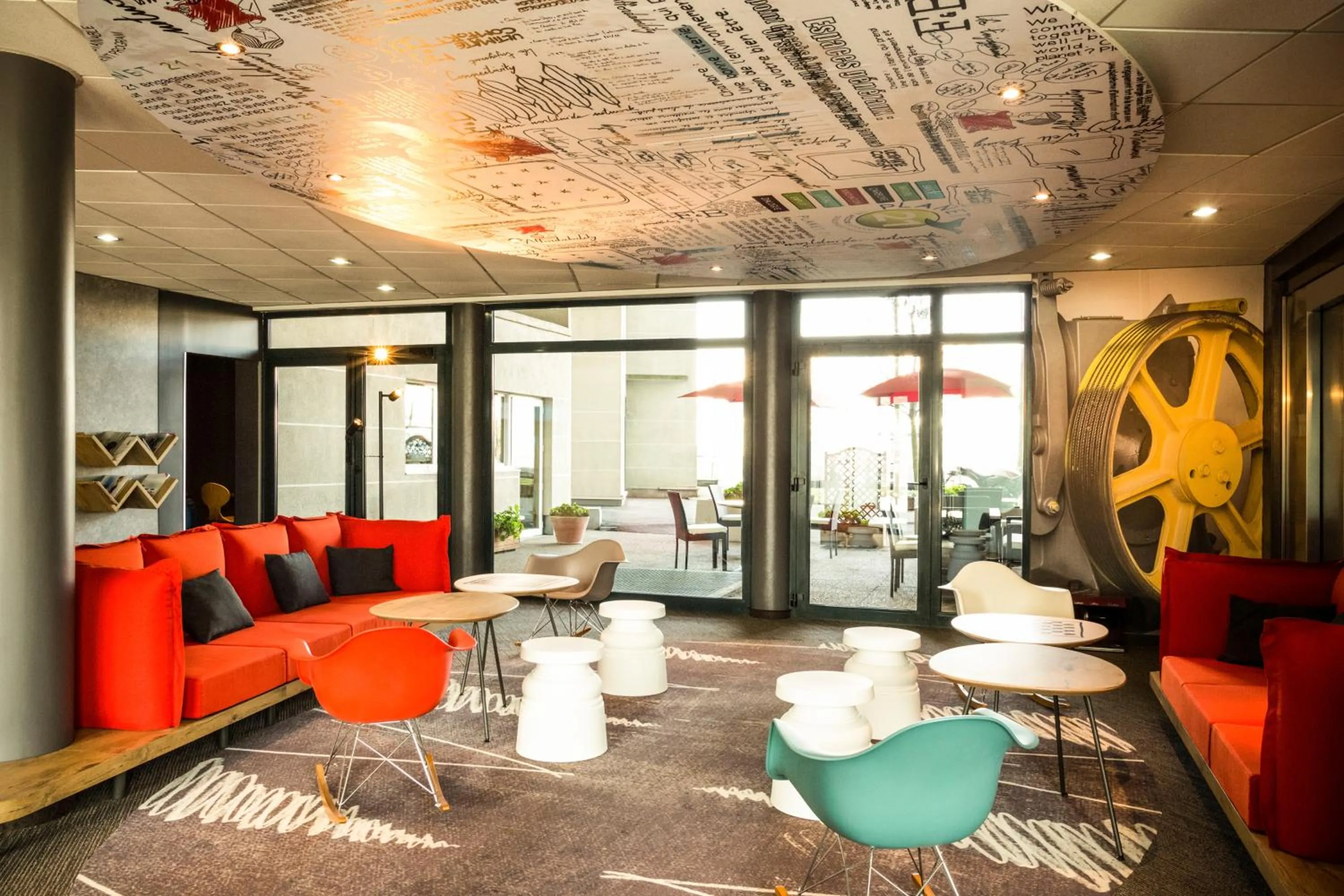 Lobby or reception in Ibis Orly Chevilly Tram 7