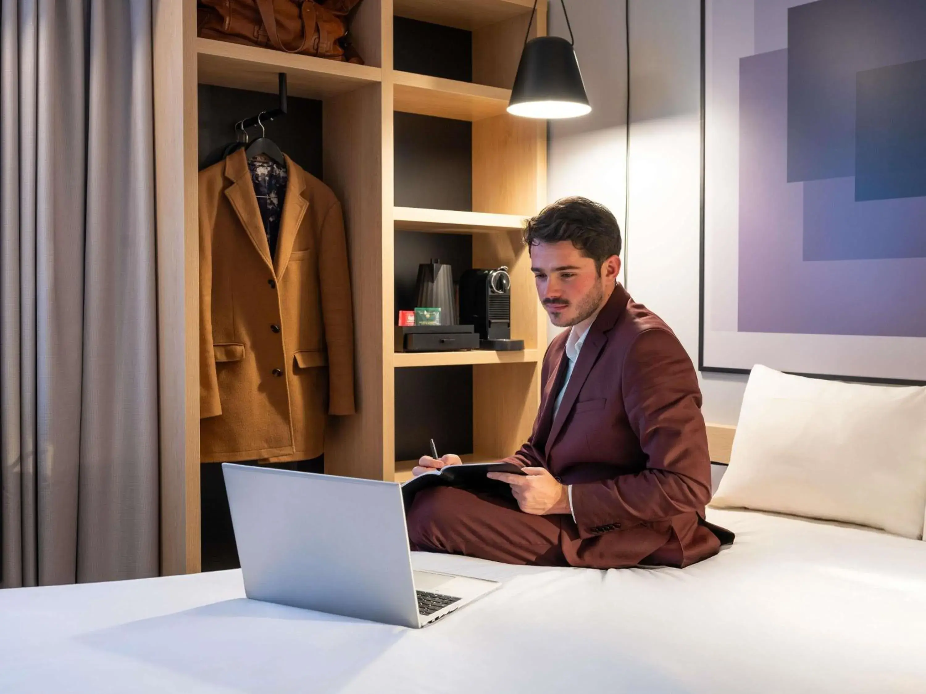 Bedroom, Bed in Ibis Orly Chevilly Tram 7 Bedroom, Bed in Ibis Orly Chevilly Tram 7