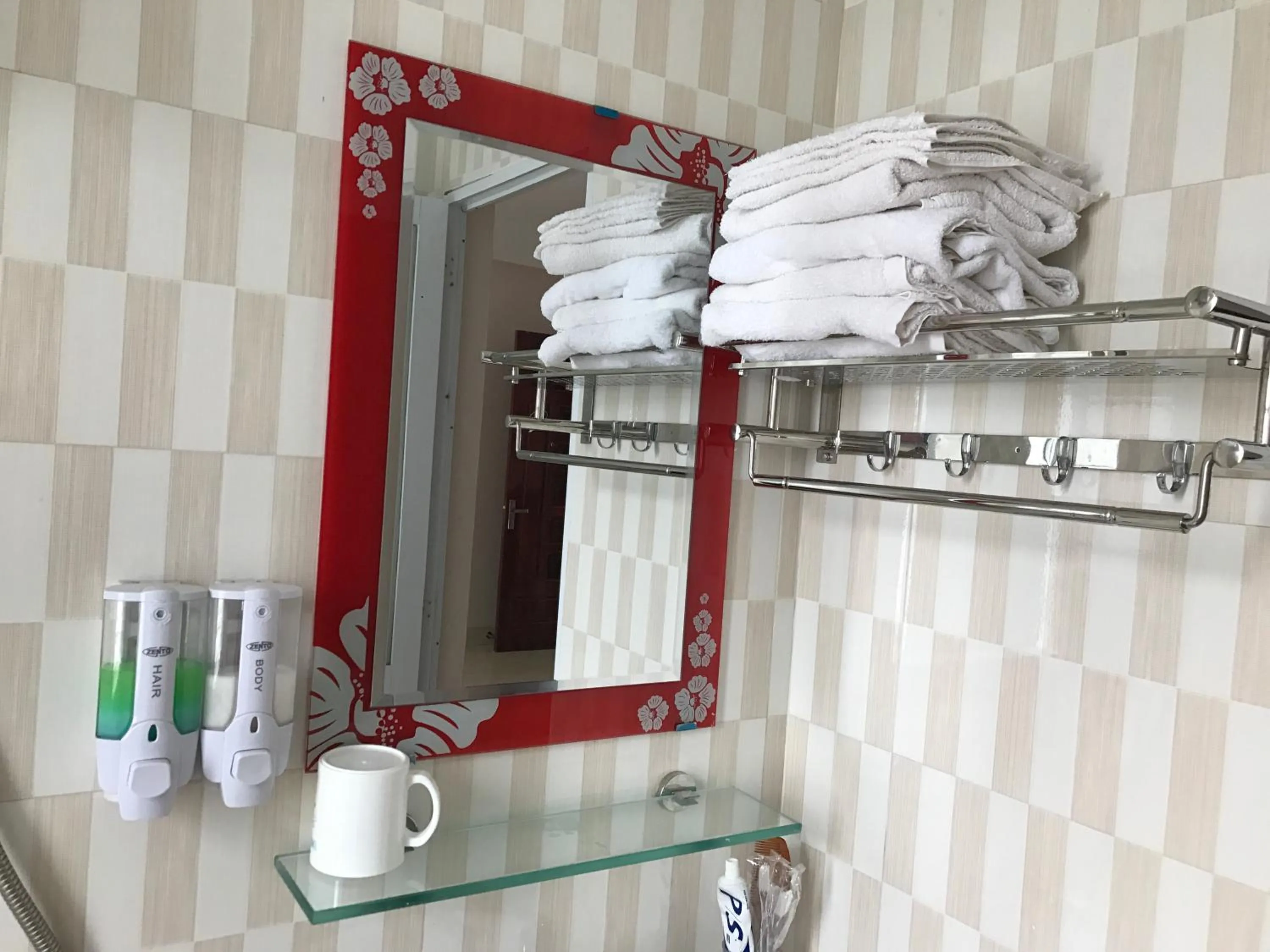 Bathroom in Huong Thao 2 Hotel