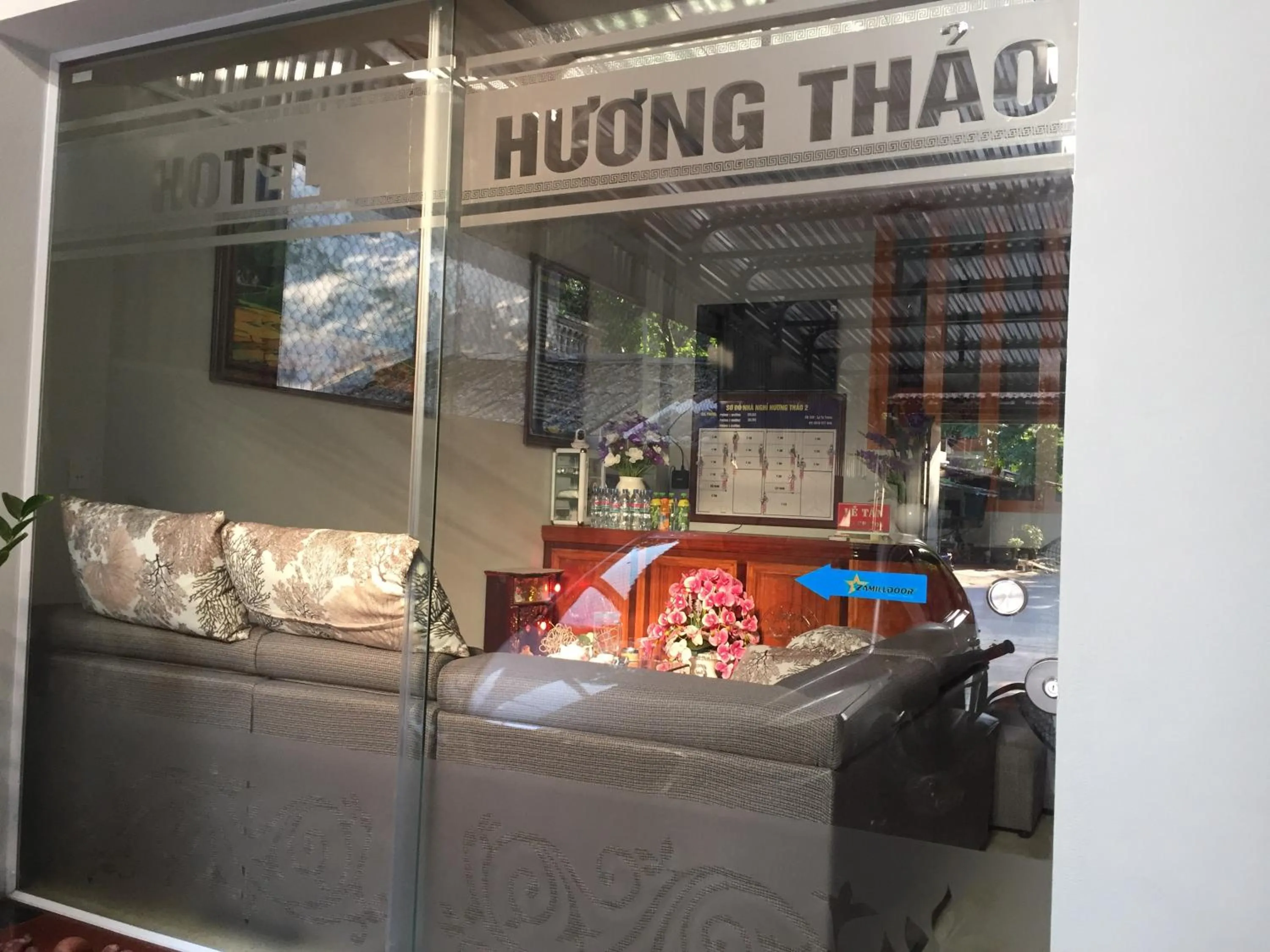 Floor plan in Huong Thao 2 Hotel