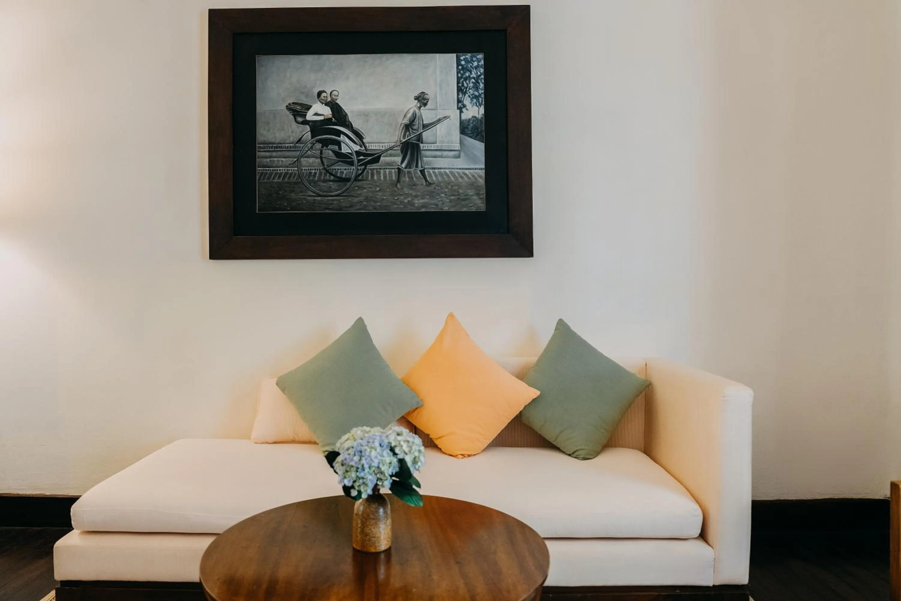 Living room in Ana Mandara Villas Dalat Resort & Spa