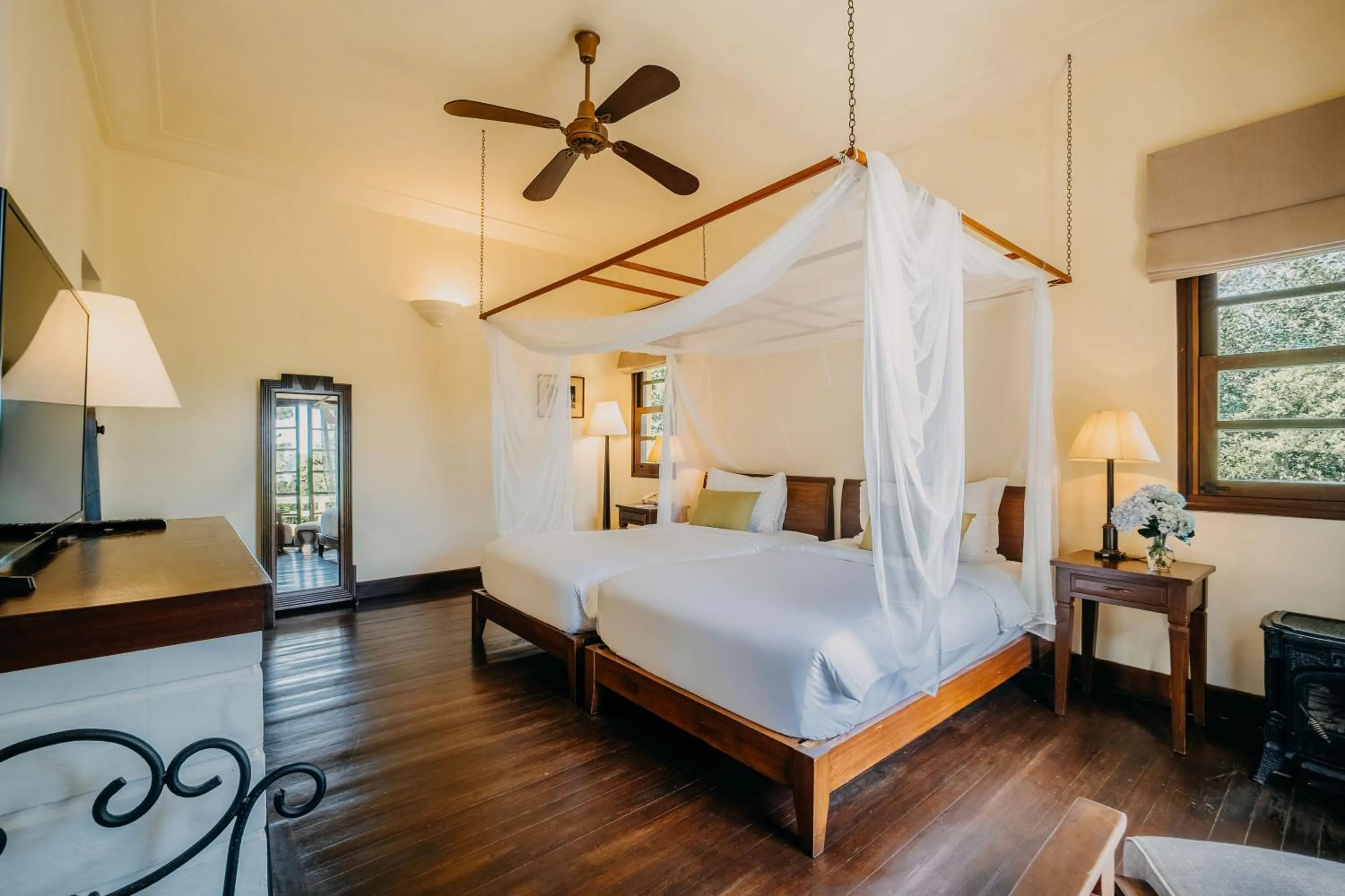 Bedroom, Bed in Ana Mandara Villas Dalat Resort & Spa