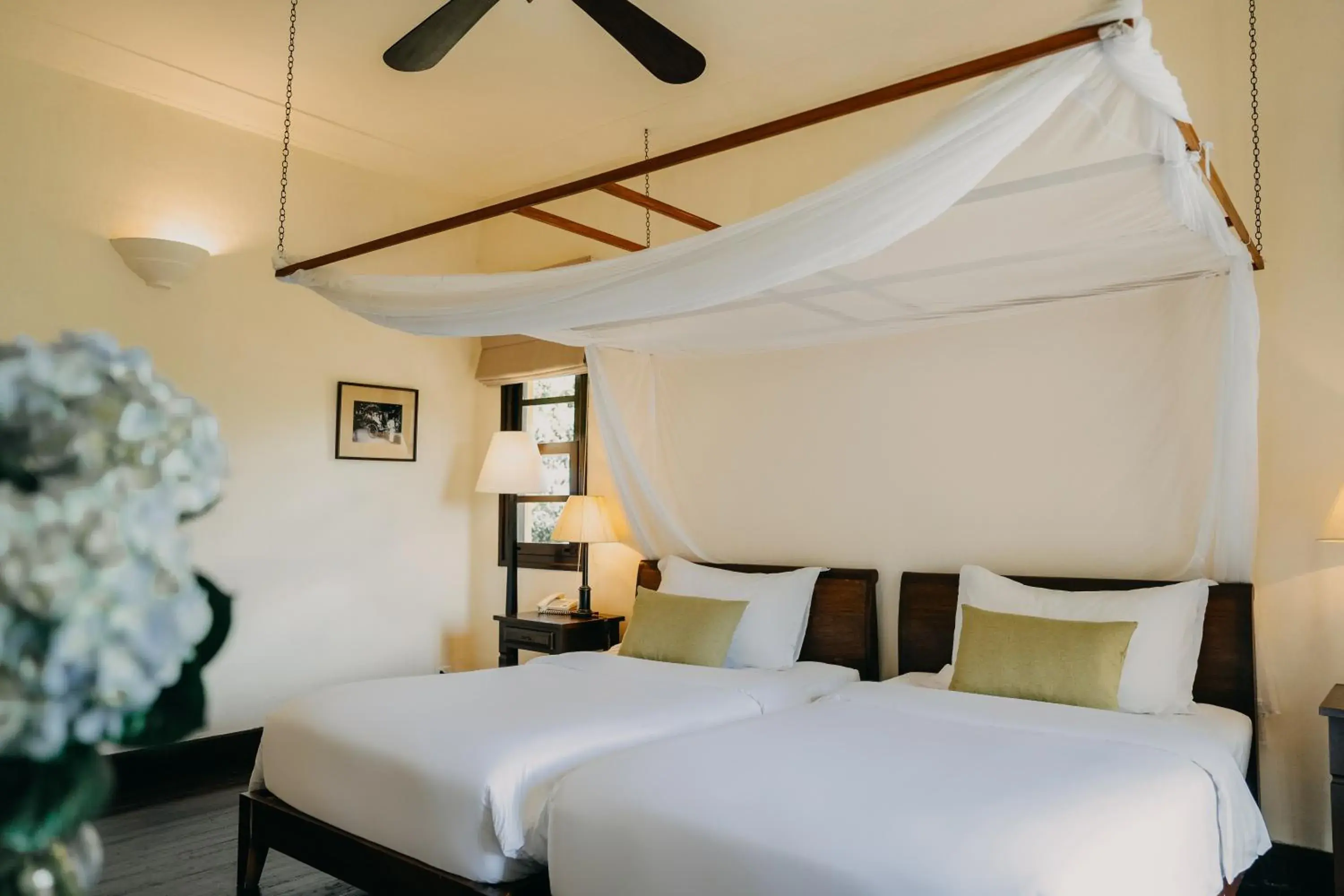 Bed in Ana Mandara Villas Dalat Resort & Spa Bed in Ana Mandara Villas Dalat Resort & Spa