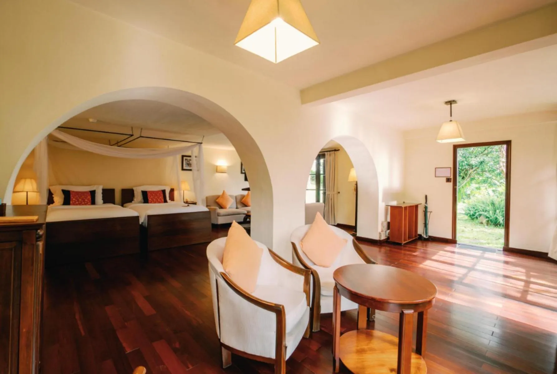 Seating area in Ana Mandara Villas Dalat Resort & Spa