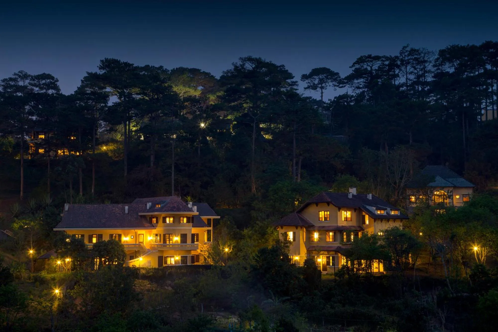 Property building in Ana Mandara Villas Dalat Resort & Spa