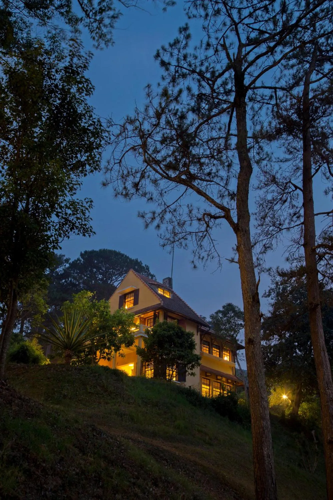 Property building in Ana Mandara Villas Dalat Resort & Spa