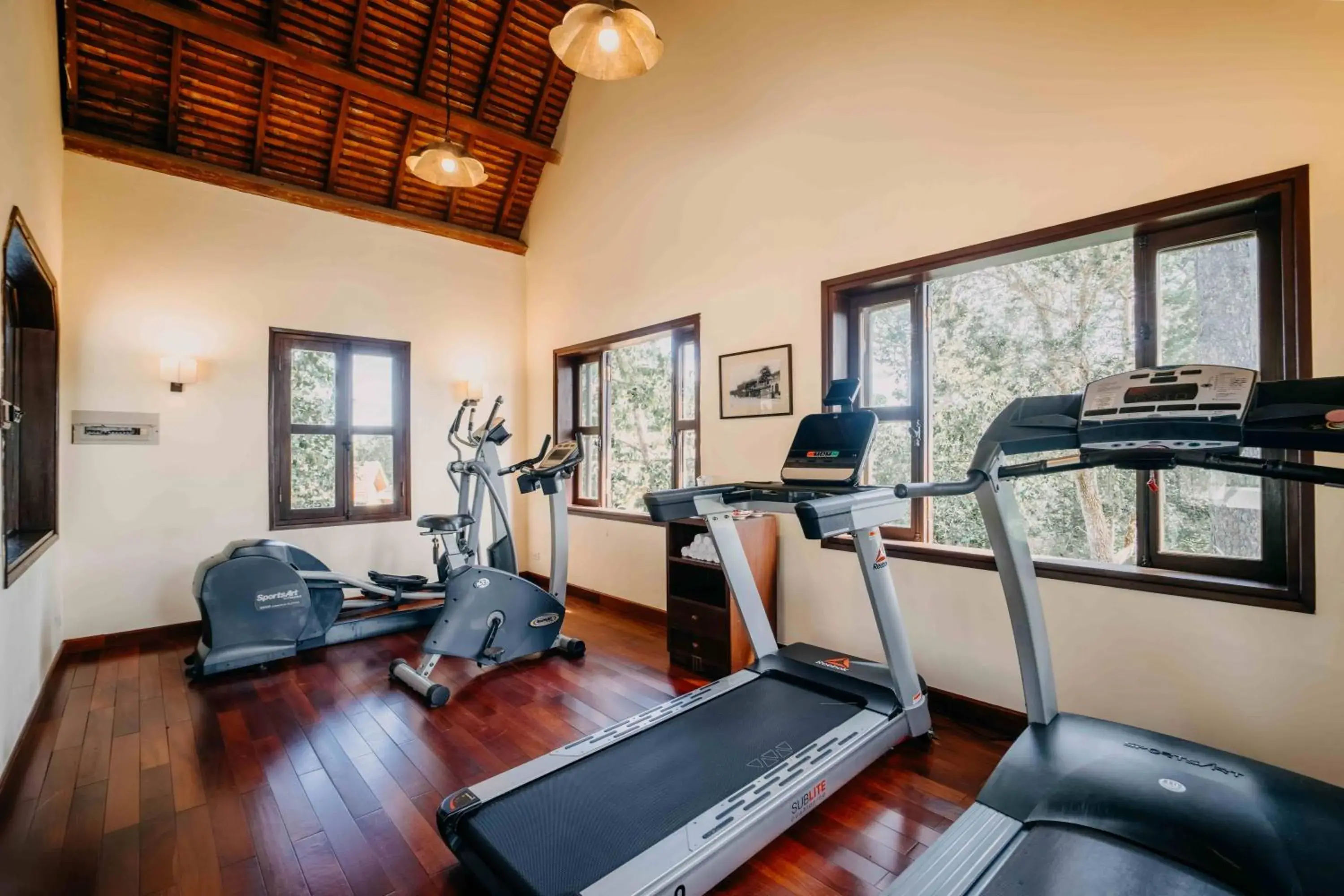Fitness centre/facilities in Ana Mandara Villas Dalat Resort & Spa Fitness centre/facilities in Ana Mandara Villas Dalat Resort & Spa