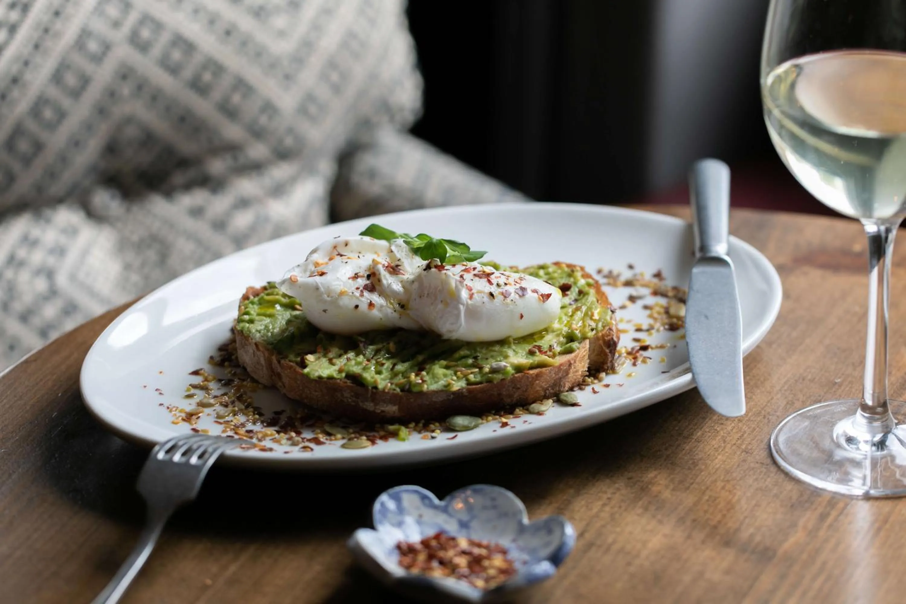 Food close-up in Rose And Crown Hotel