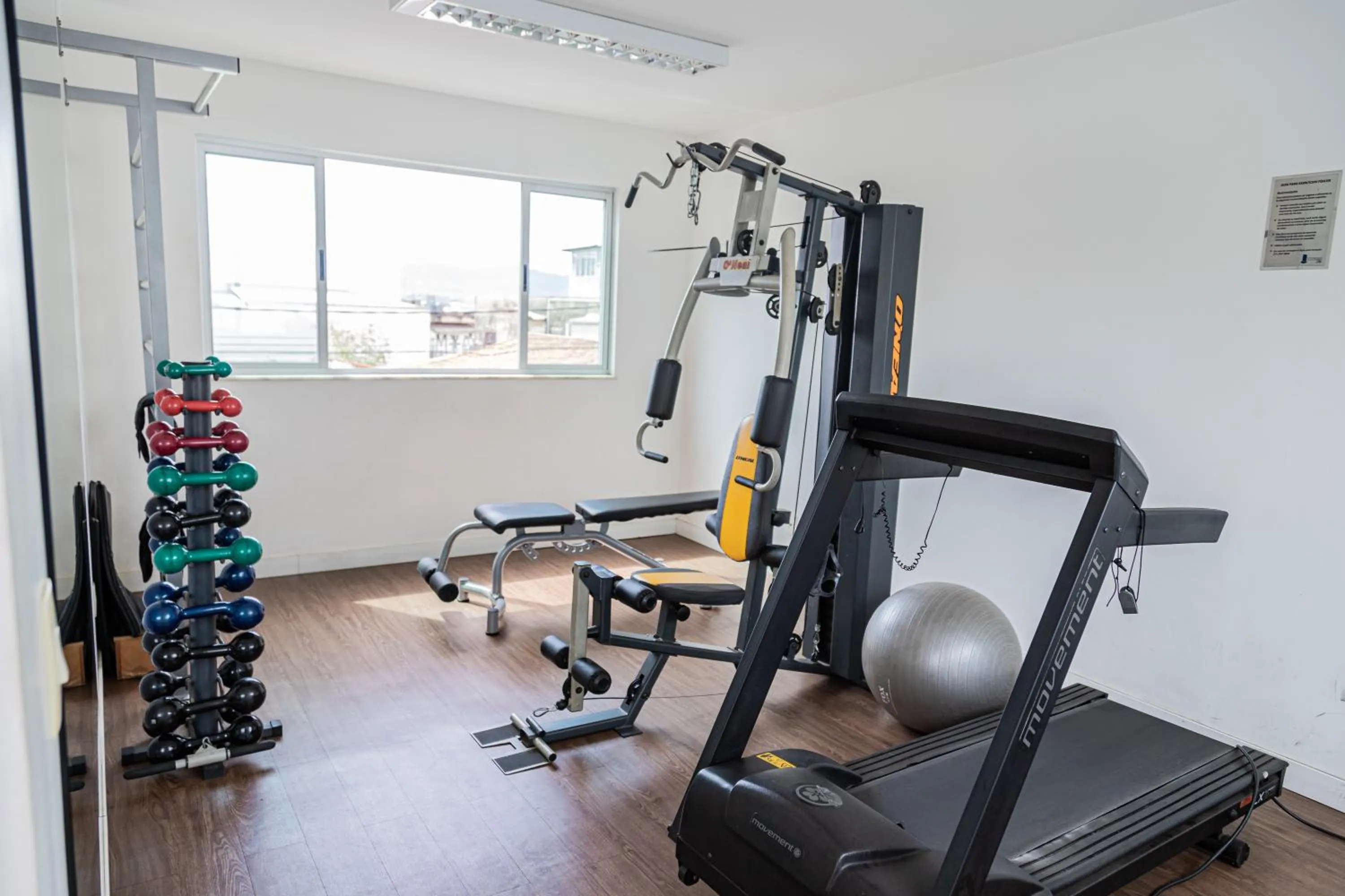 Fitness centre/facilities in Hotel Eldorado Flat